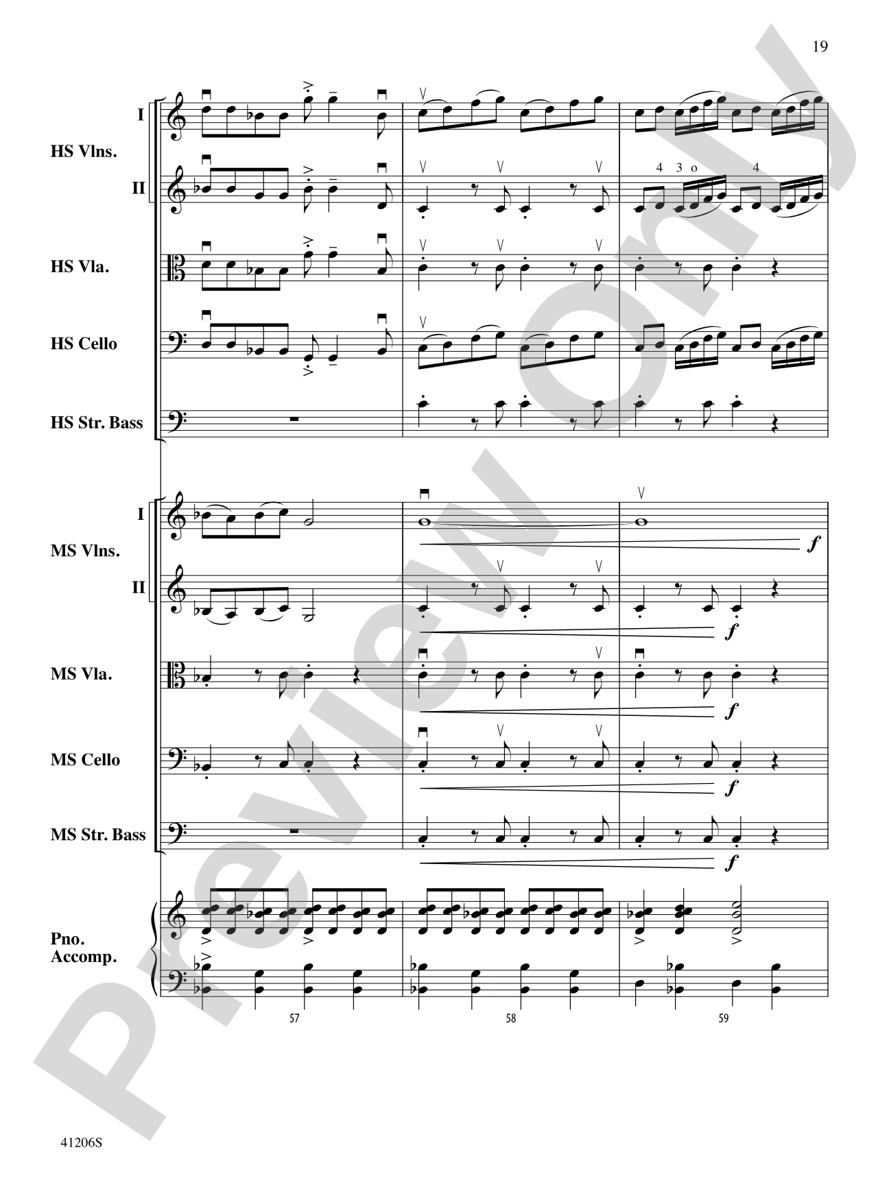 Newtown Peace Anthem: String Orchestra Conductor Score & Parts