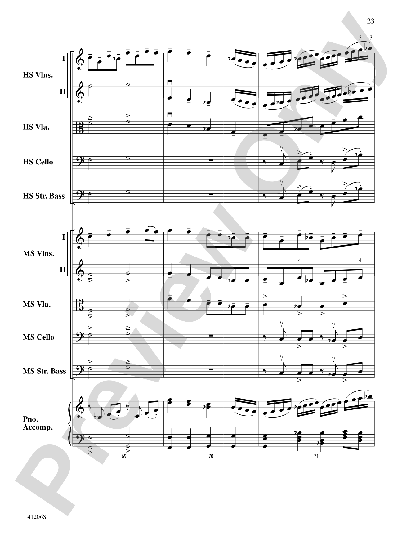 Newtown Peace Anthem: String Orchestra Conductor Score & Parts