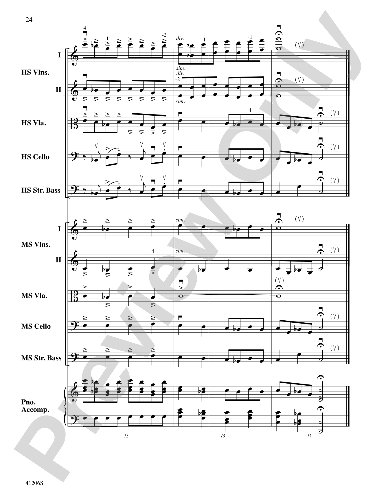 Newtown Peace Anthem: String Orchestra Conductor Score & Parts