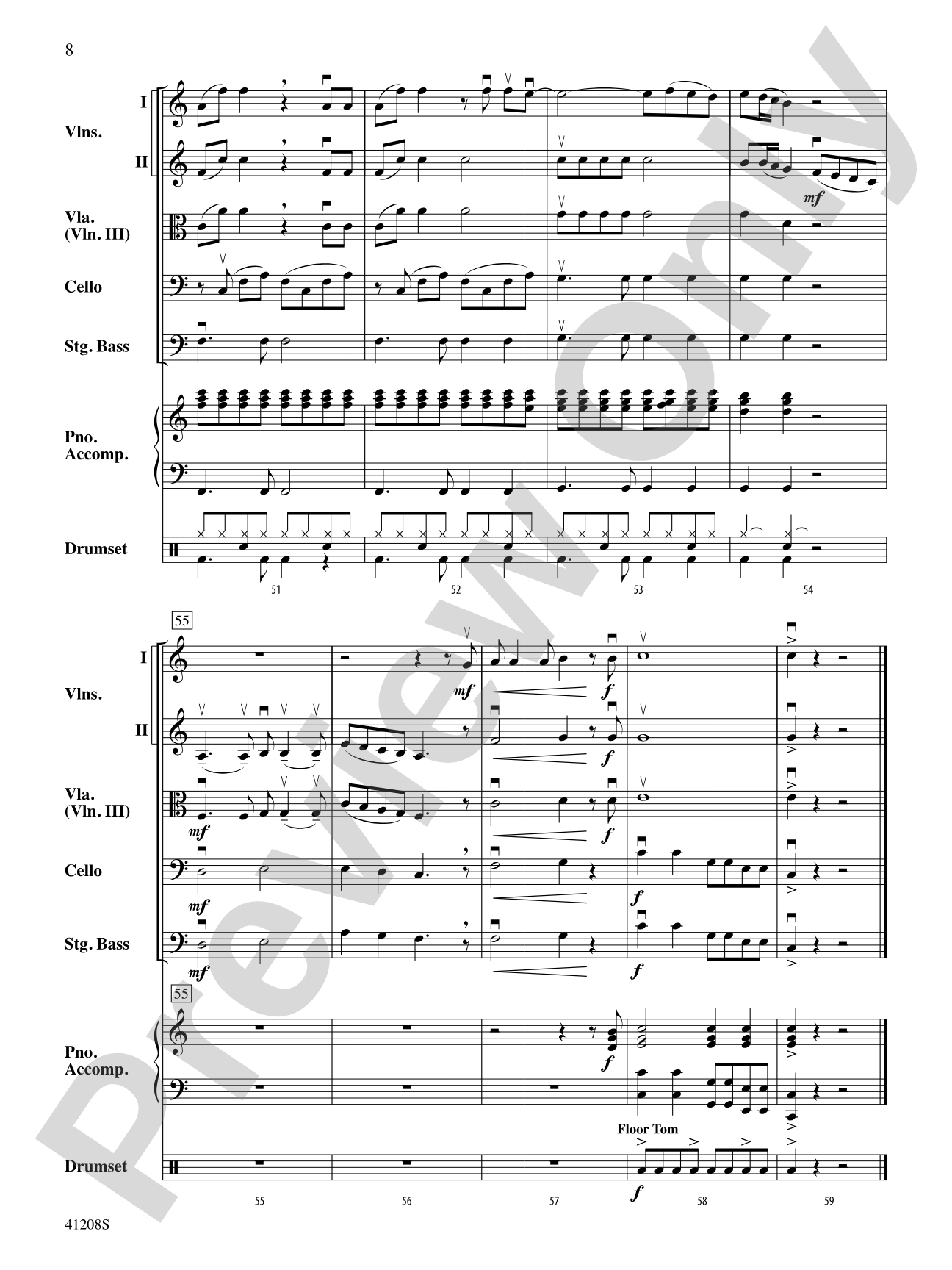 We Are Young: String Orchestra Conductor Score & Parts