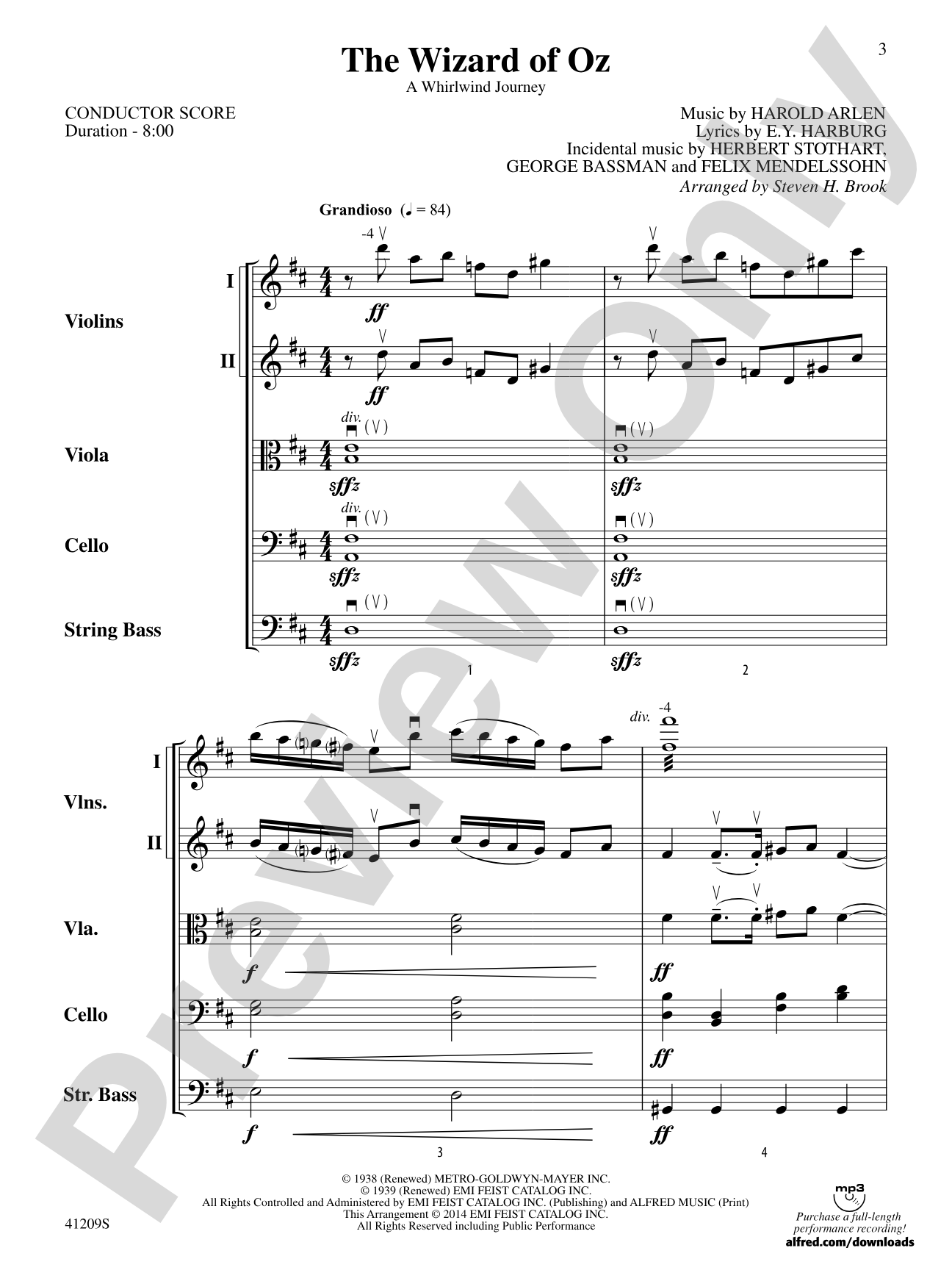 The Wizard of Oz: Score