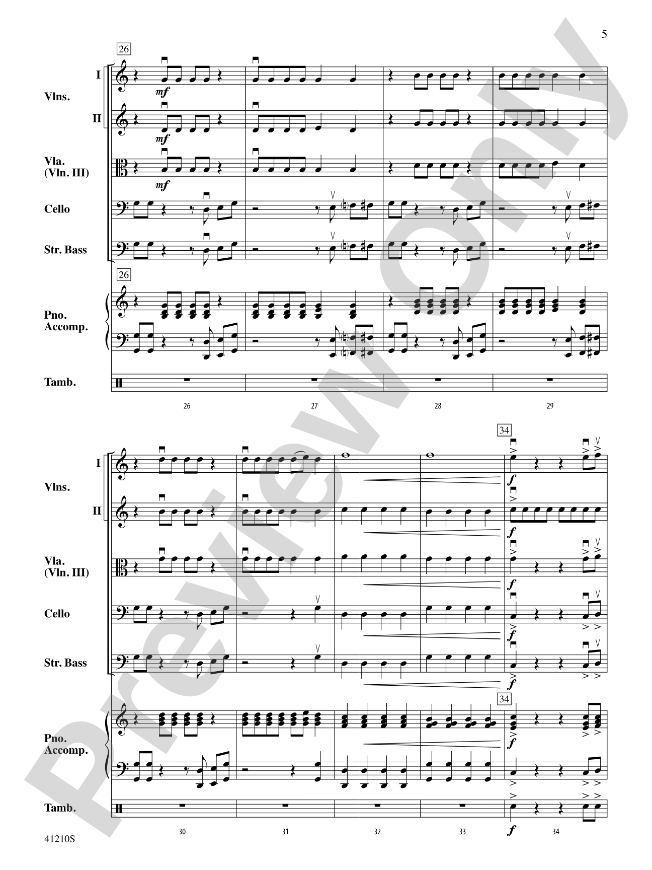 Little Shop of Horrors: String Orchestra Conductor Score & Parts
