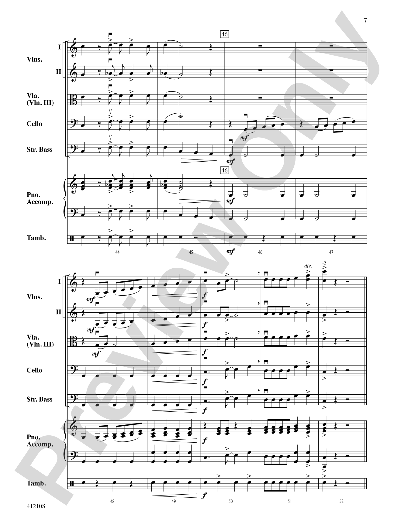 Little Shop of Horrors: String Orchestra Conductor Score & Parts
