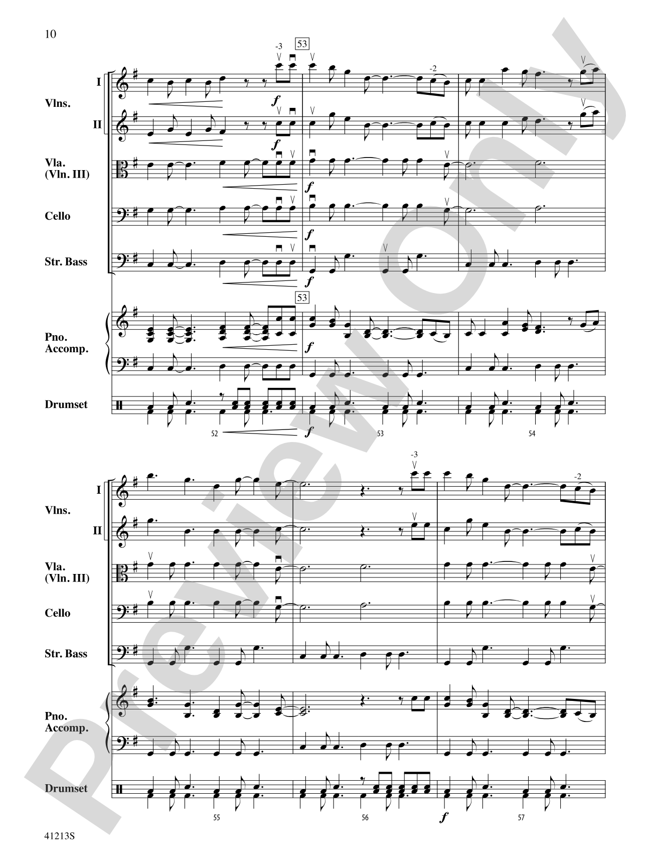 Carry On: String Orchestra Conductor Score & Parts