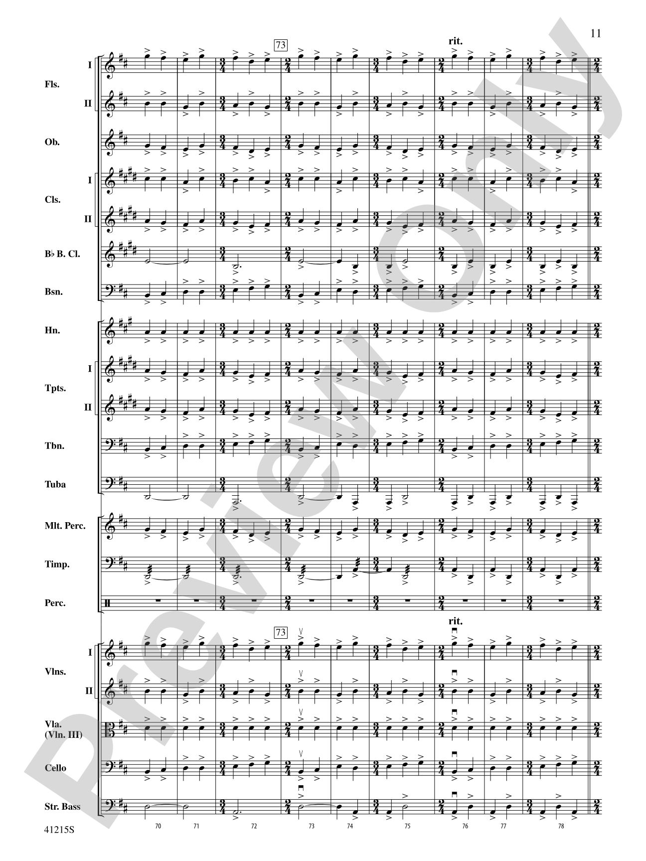 The Firebird: Full Orchestra Conductor Score & Parts