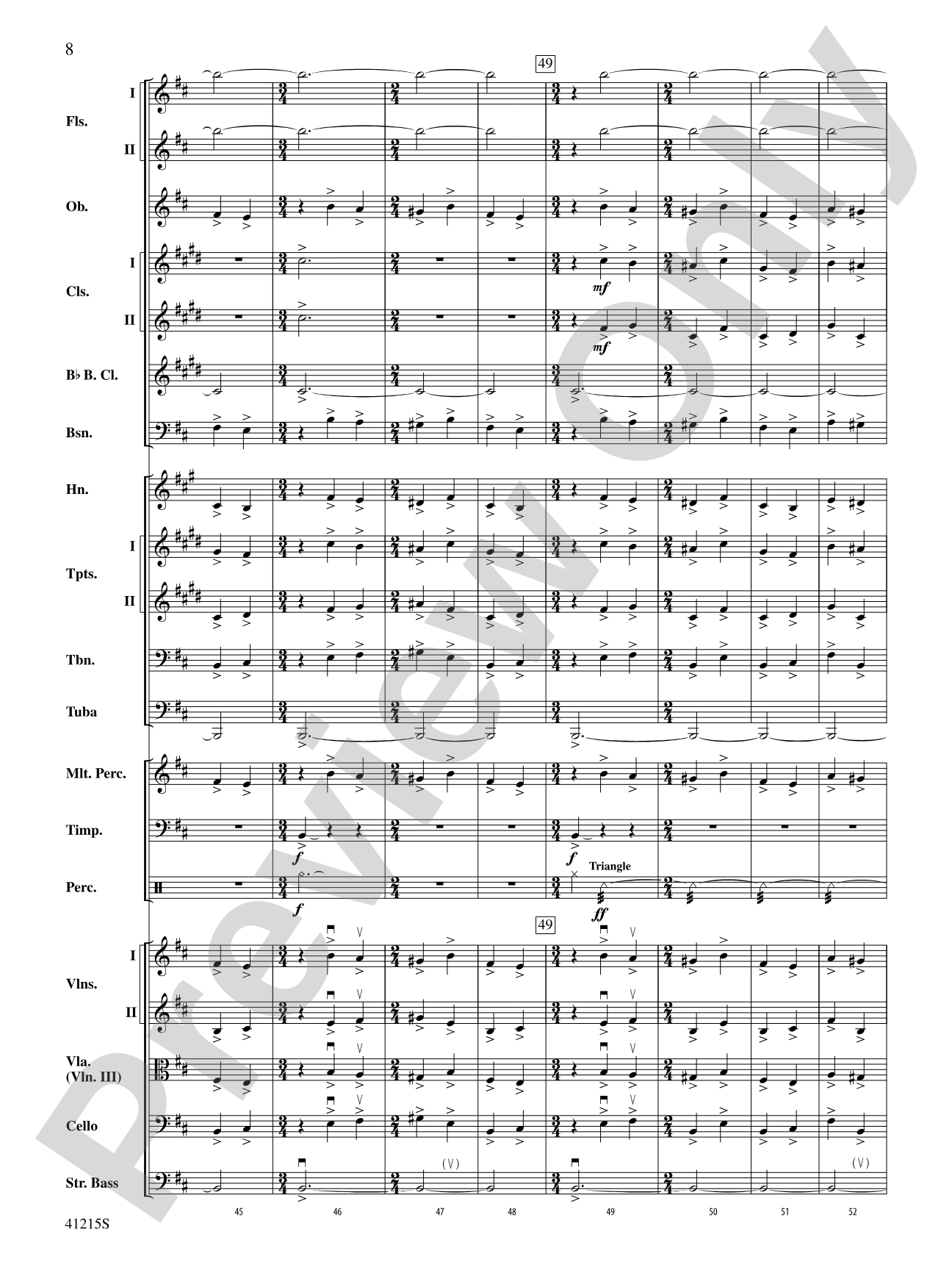 The Firebird: Full Orchestra Conductor Score & Parts