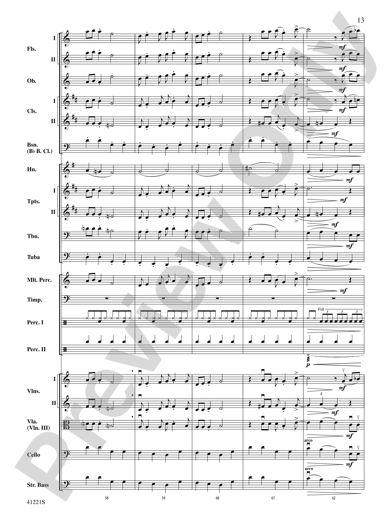Holiday Mash-Up: Full Orchestra Conductor Score & Parts