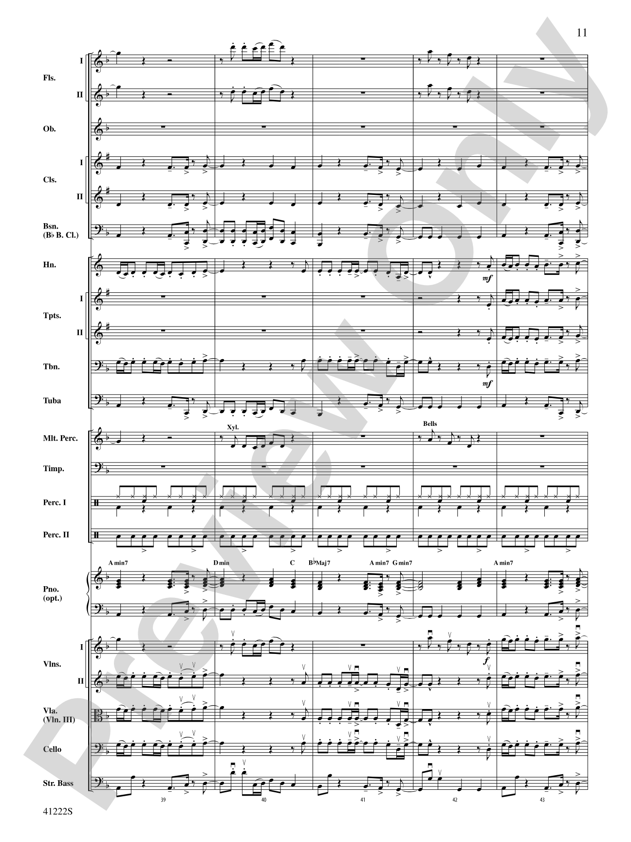 Treasure: Full Orchestra Conductor Score & Parts