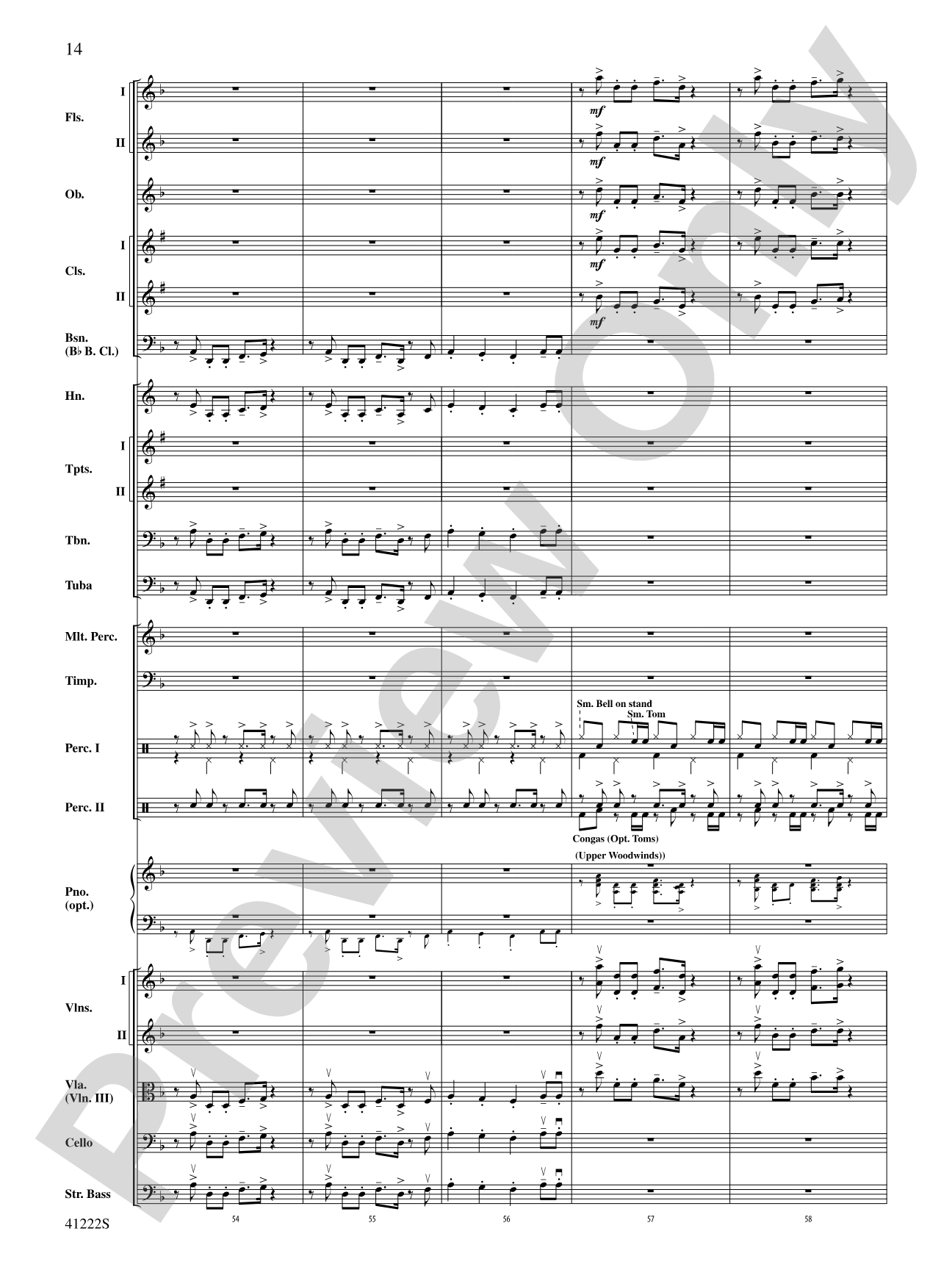 Treasure: Full Orchestra Conductor Score & Parts