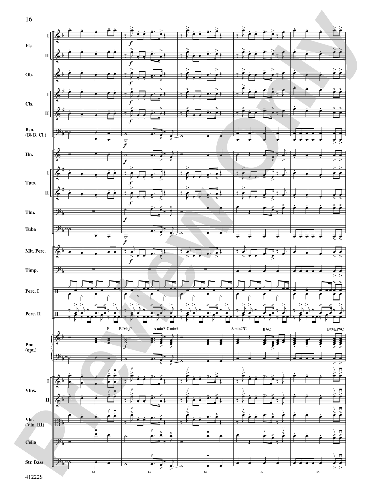 Treasure: Full Orchestra Conductor Score & Parts