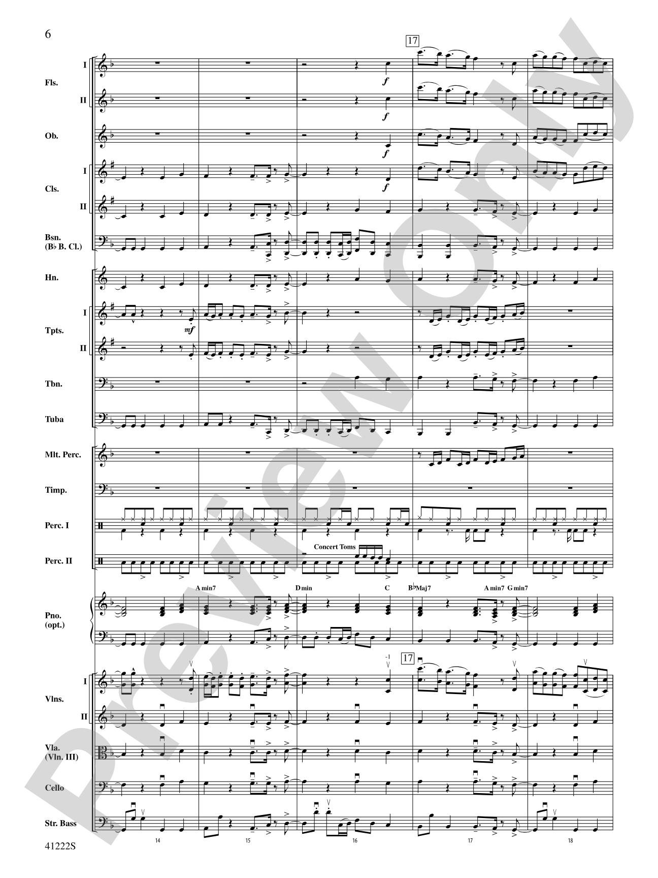 Treasure: Full Orchestra Conductor Score & Parts