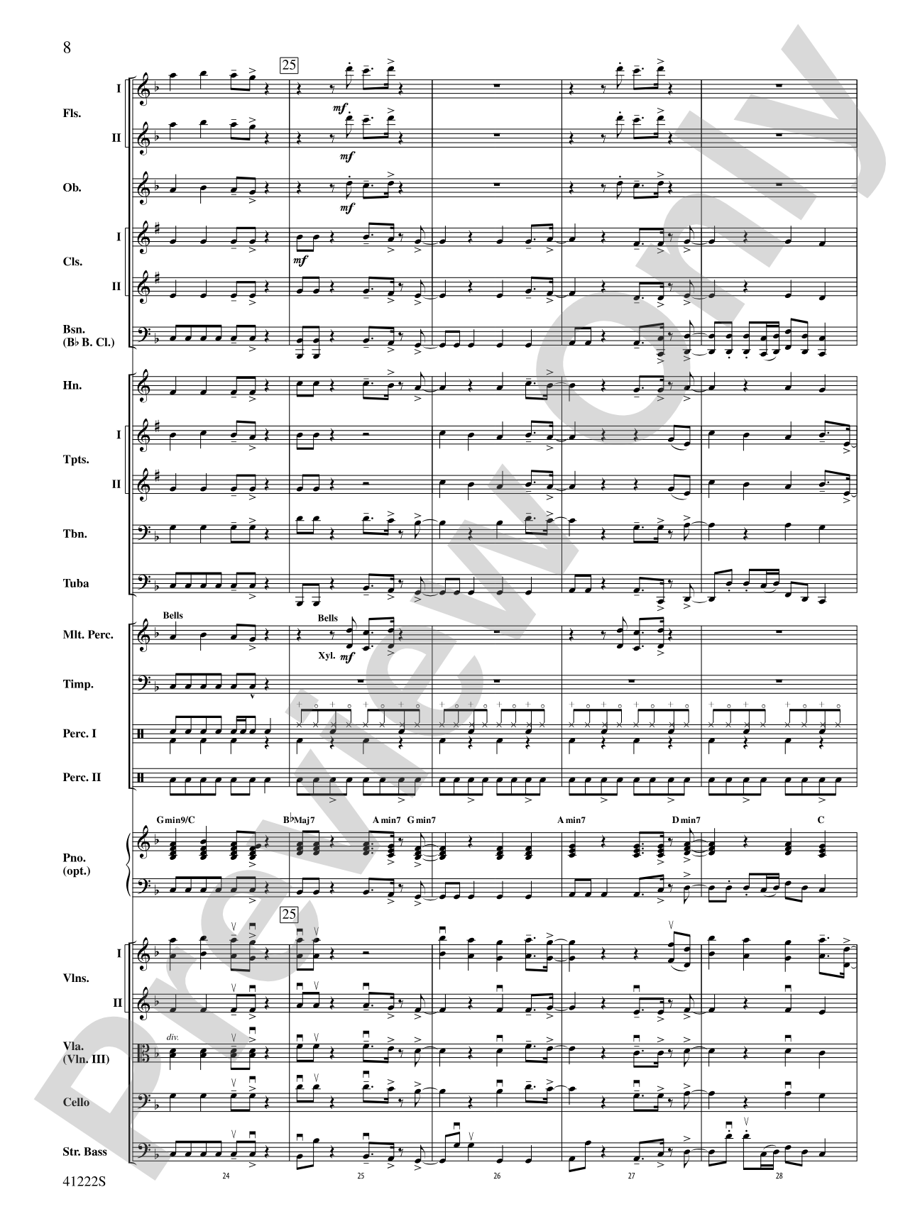 Treasure: Full Orchestra Conductor Score & Parts