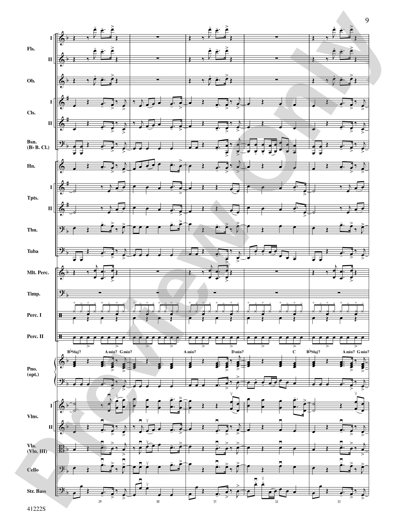 Treasure: Full Orchestra Conductor Score & Parts