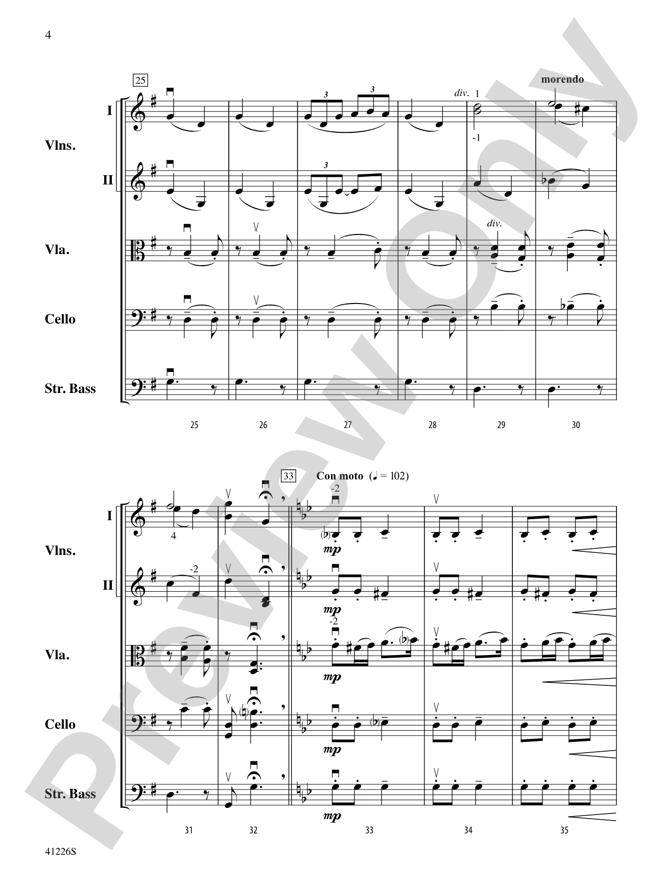 Three Lyric Pieces: String Orchestra Conductor Score & Parts