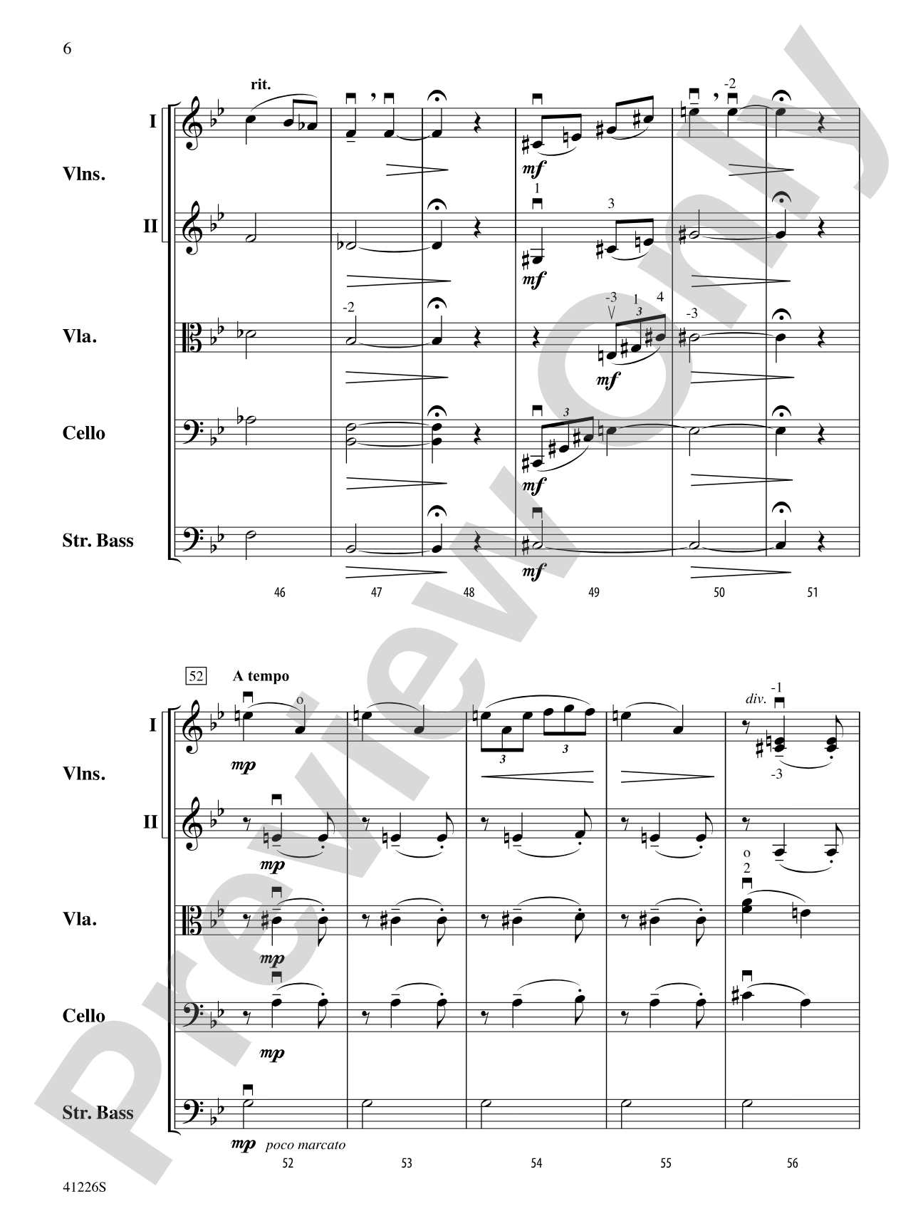 Three Lyric Pieces: String Orchestra Conductor Score & Parts