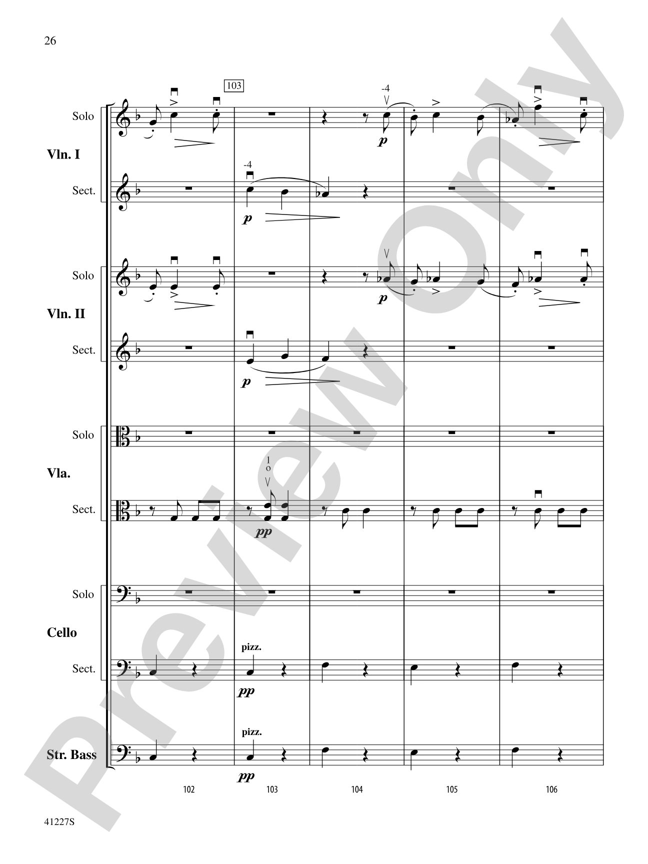 Dance of the Comedians (from the opera The Bartered Bride): String Orchestra Conductor Score & Parts