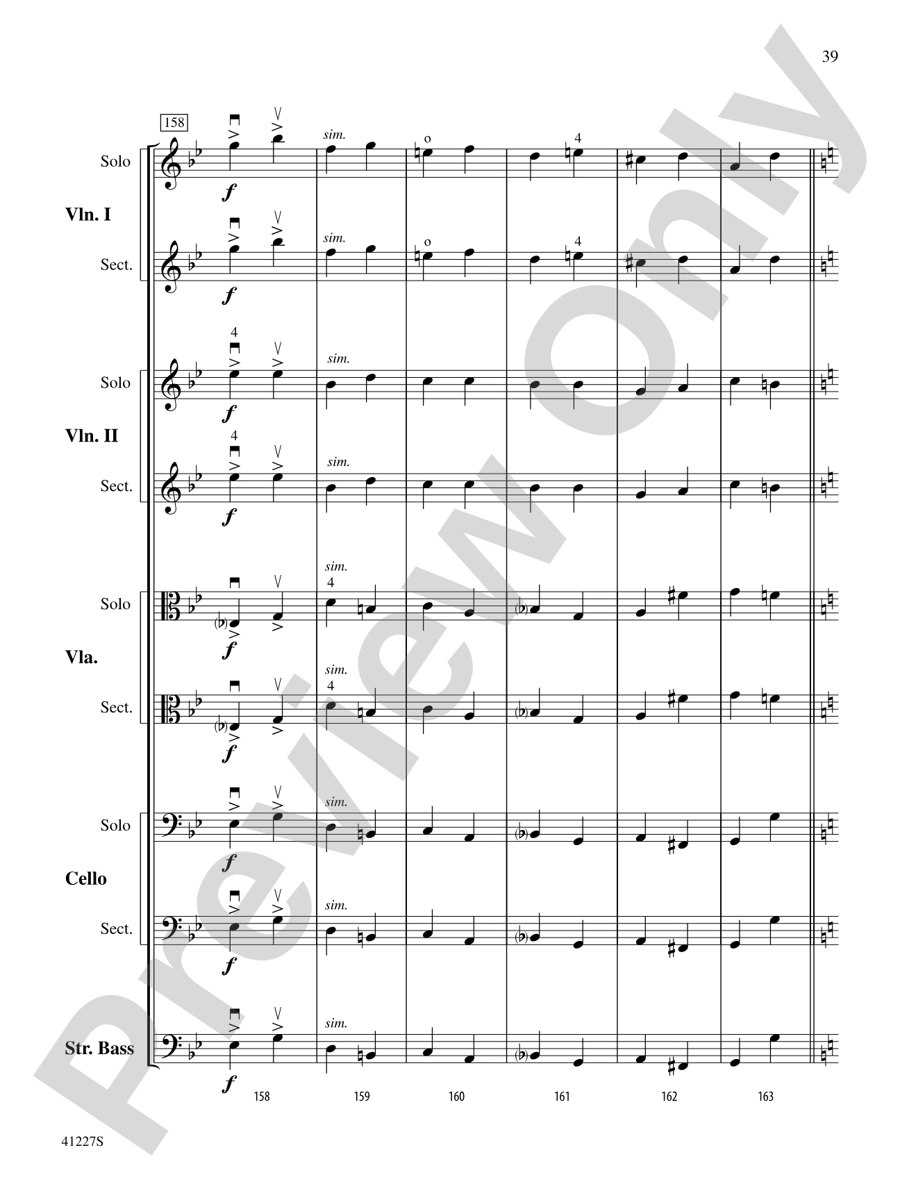 Dance of the Comedians (from the opera The Bartered Bride): String Orchestra Conductor Score & Parts