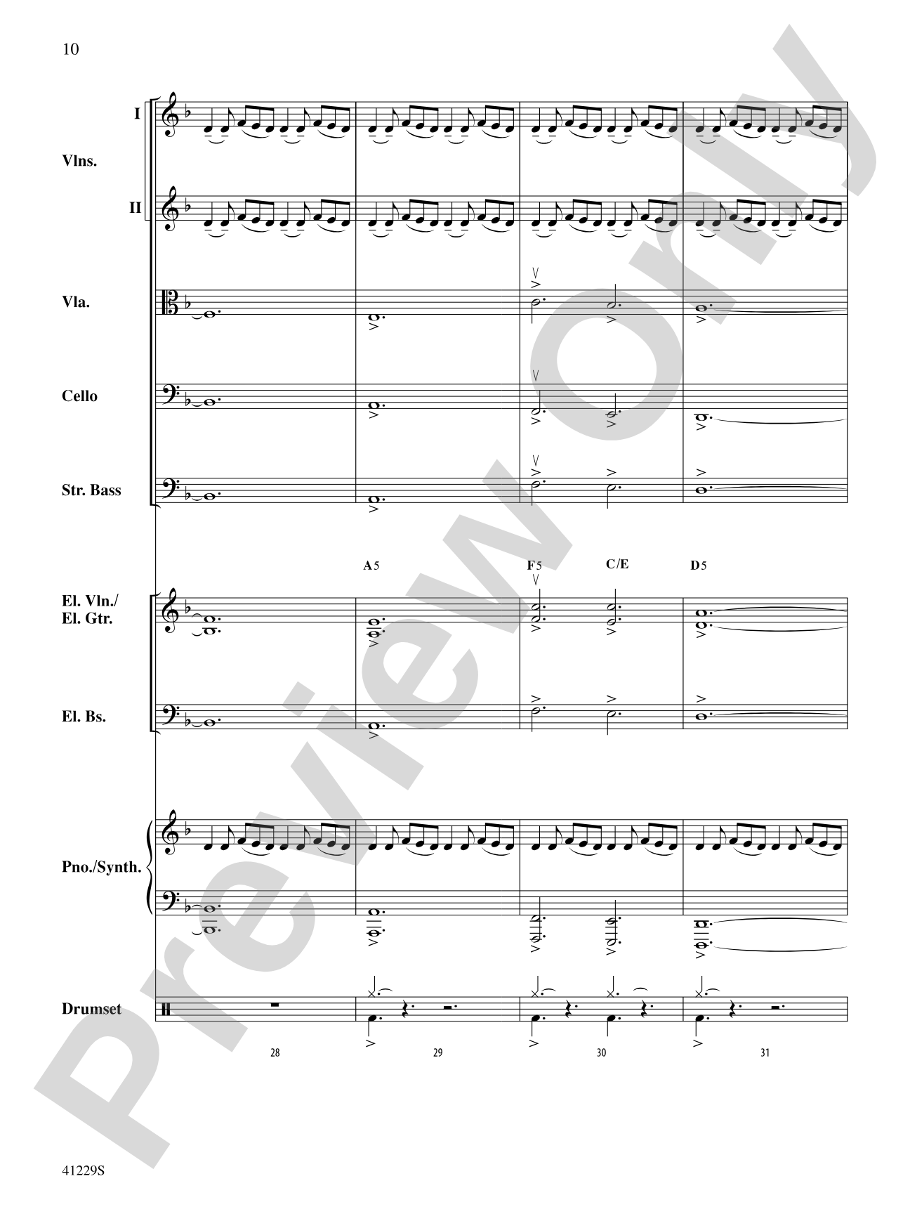 Winter Palace: String Orchestra Conductor Score & Parts