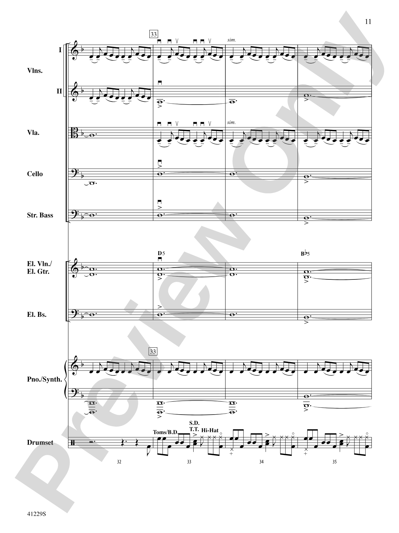 Winter Palace: String Orchestra Conductor Score & Parts
