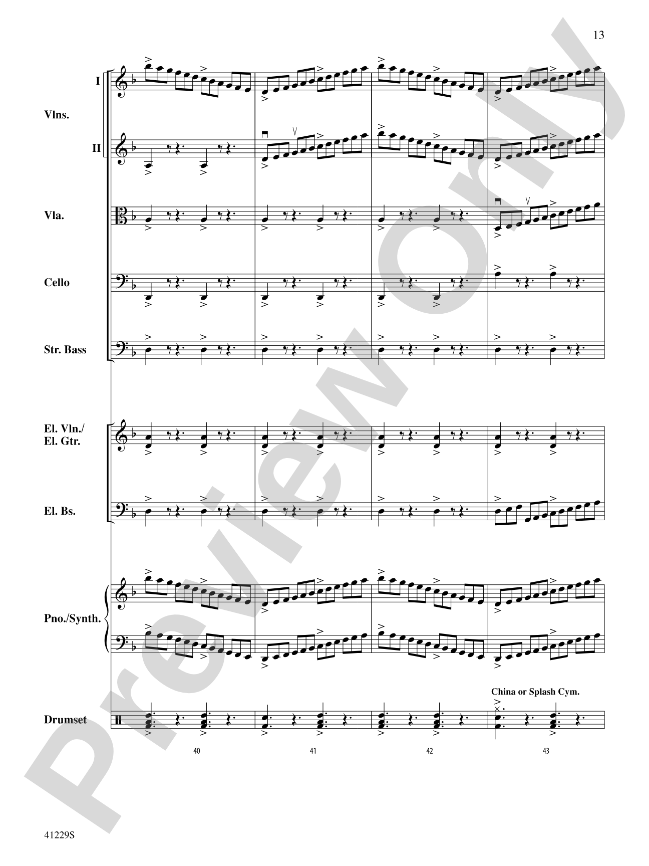 Winter Palace: String Orchestra Conductor Score & Parts