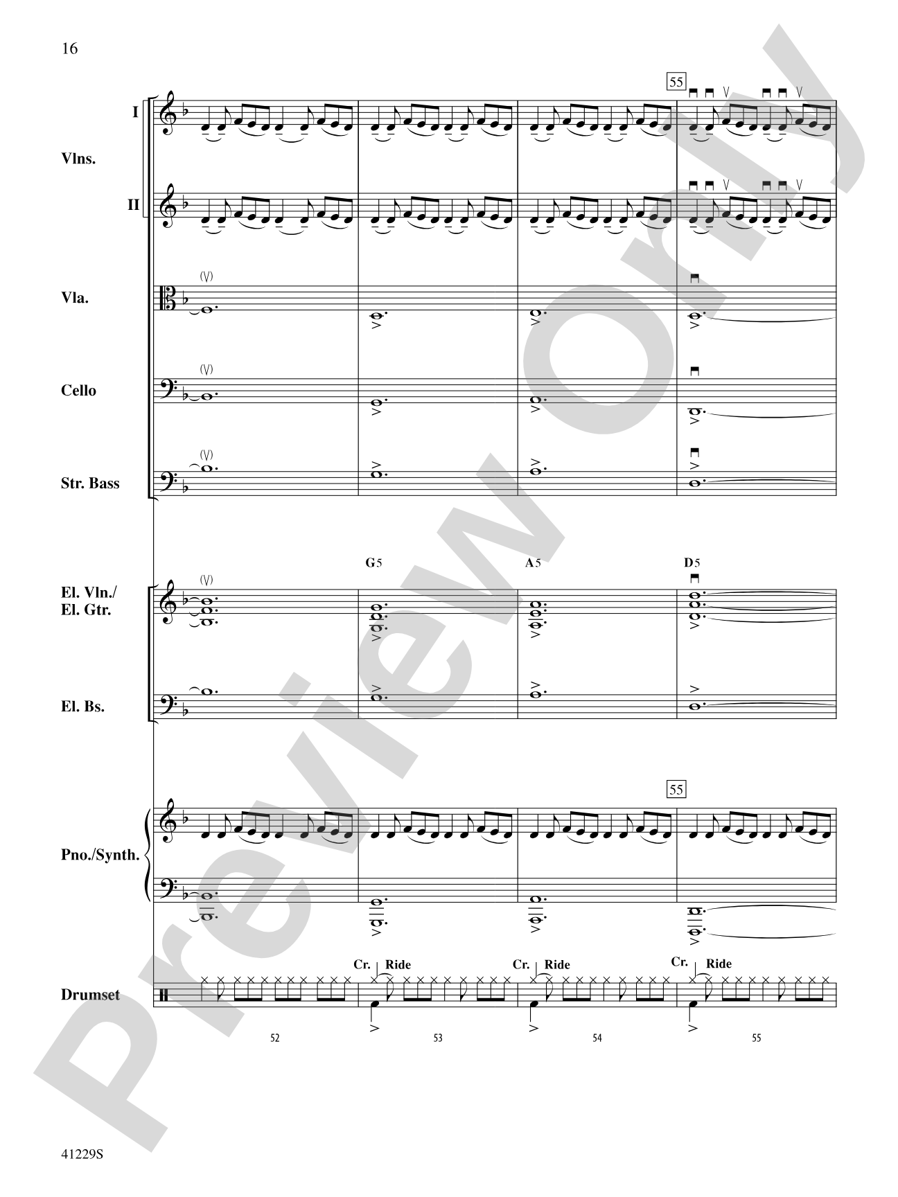 Winter Palace: String Orchestra Conductor Score & Parts