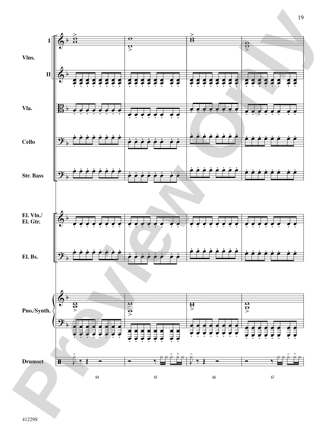 Winter Palace: String Orchestra Conductor Score & Parts