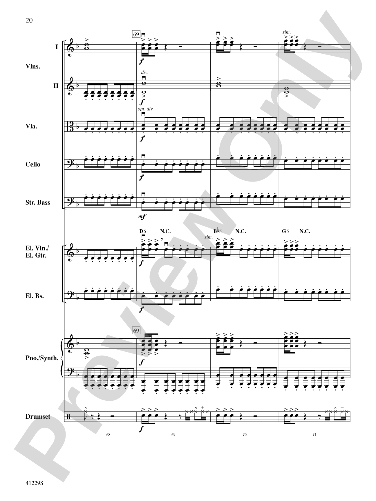 Winter Palace: String Orchestra Conductor Score & Parts