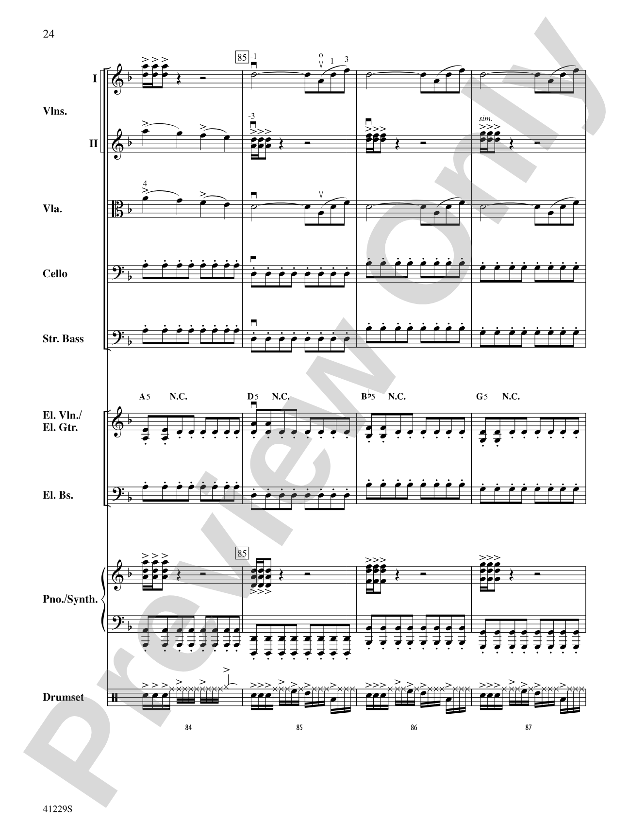 Winter Palace: String Orchestra Conductor Score & Parts