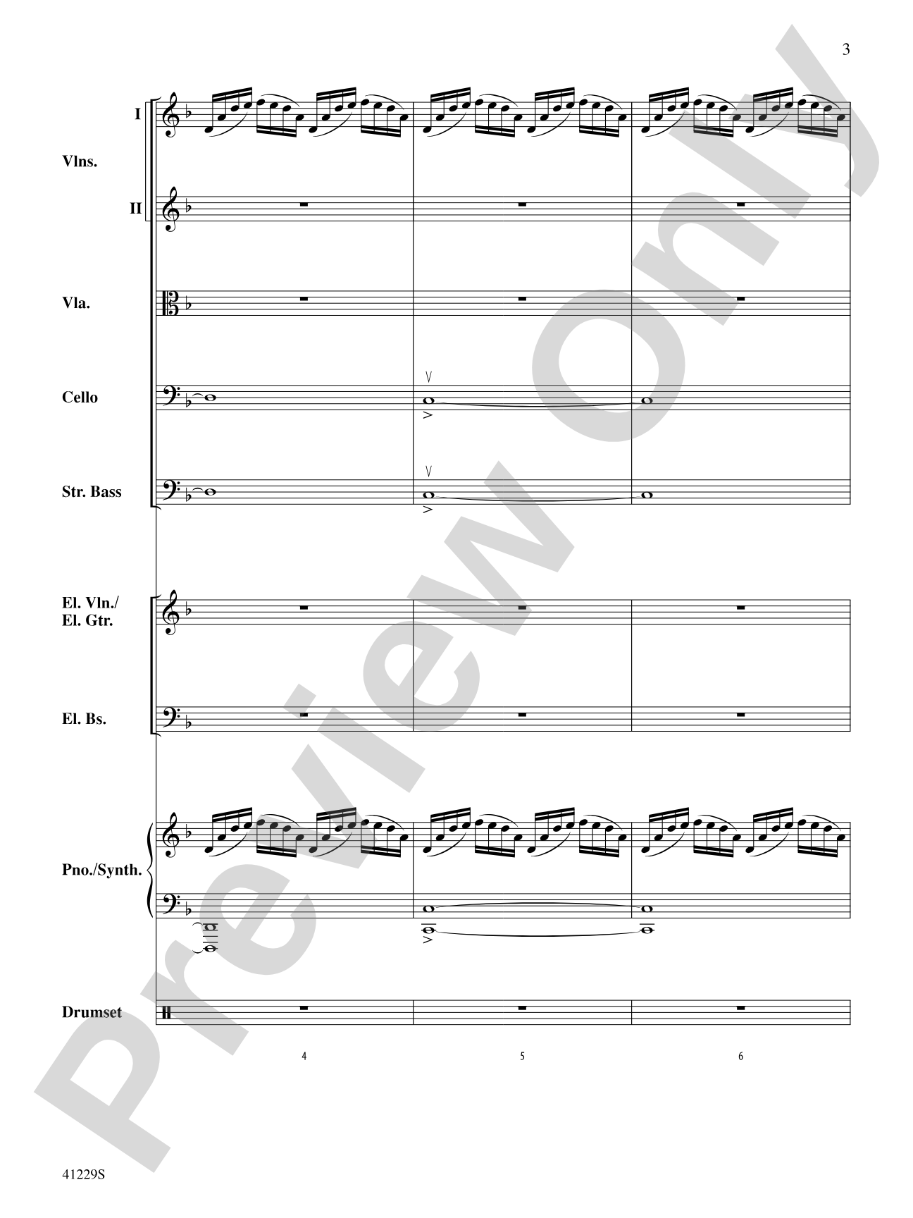 Winter Palace: String Orchestra Conductor Score & Parts