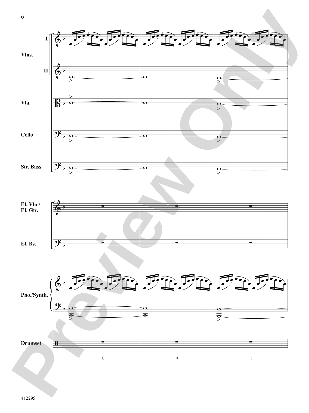 Winter Palace: String Orchestra Conductor Score & Parts