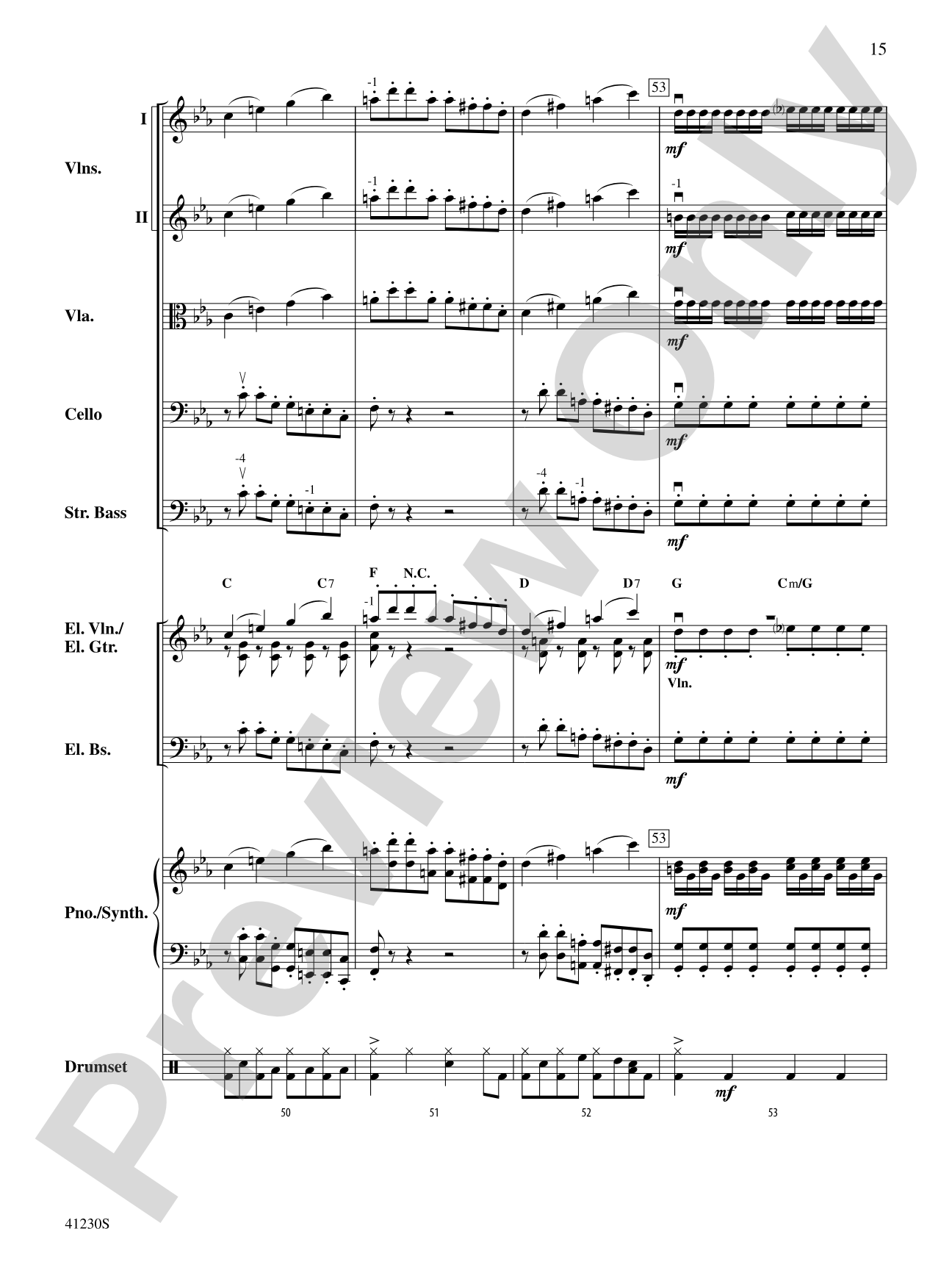 Dreams of Fireflies: String Orchestra Conductor Score & Parts