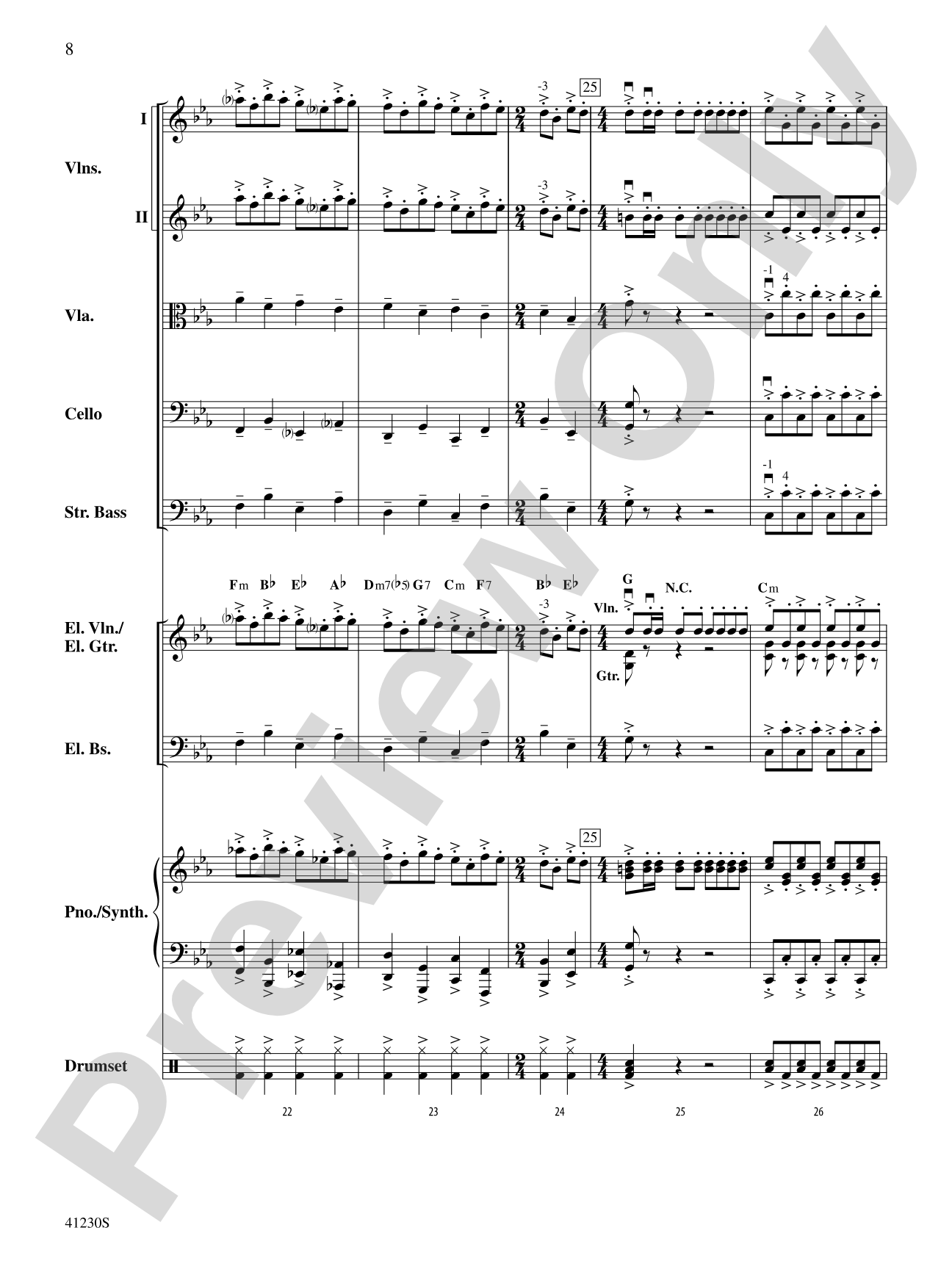 Dreams of Fireflies: String Orchestra Conductor Score & Parts