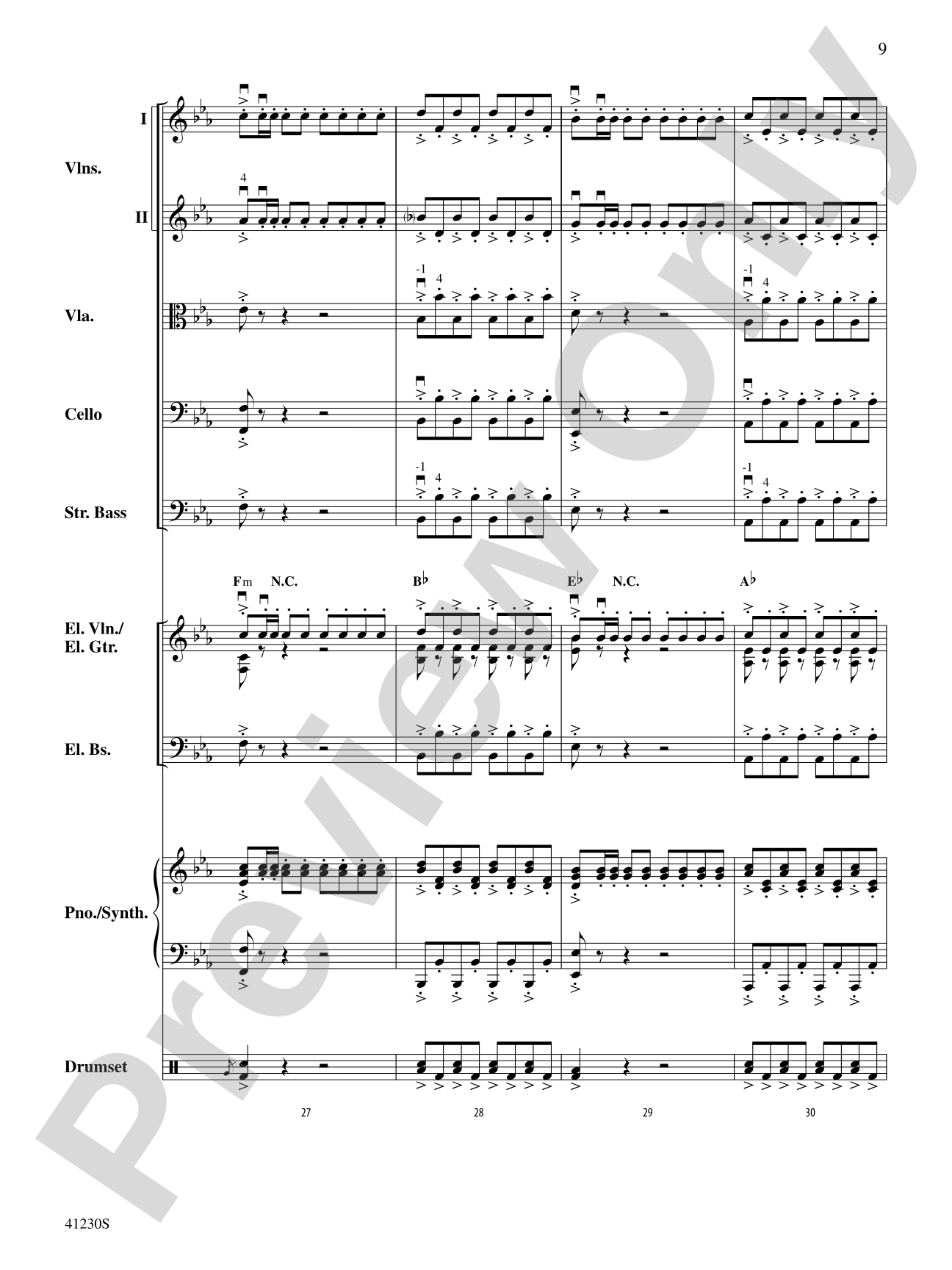 Dreams of Fireflies: String Orchestra Conductor Score & Parts