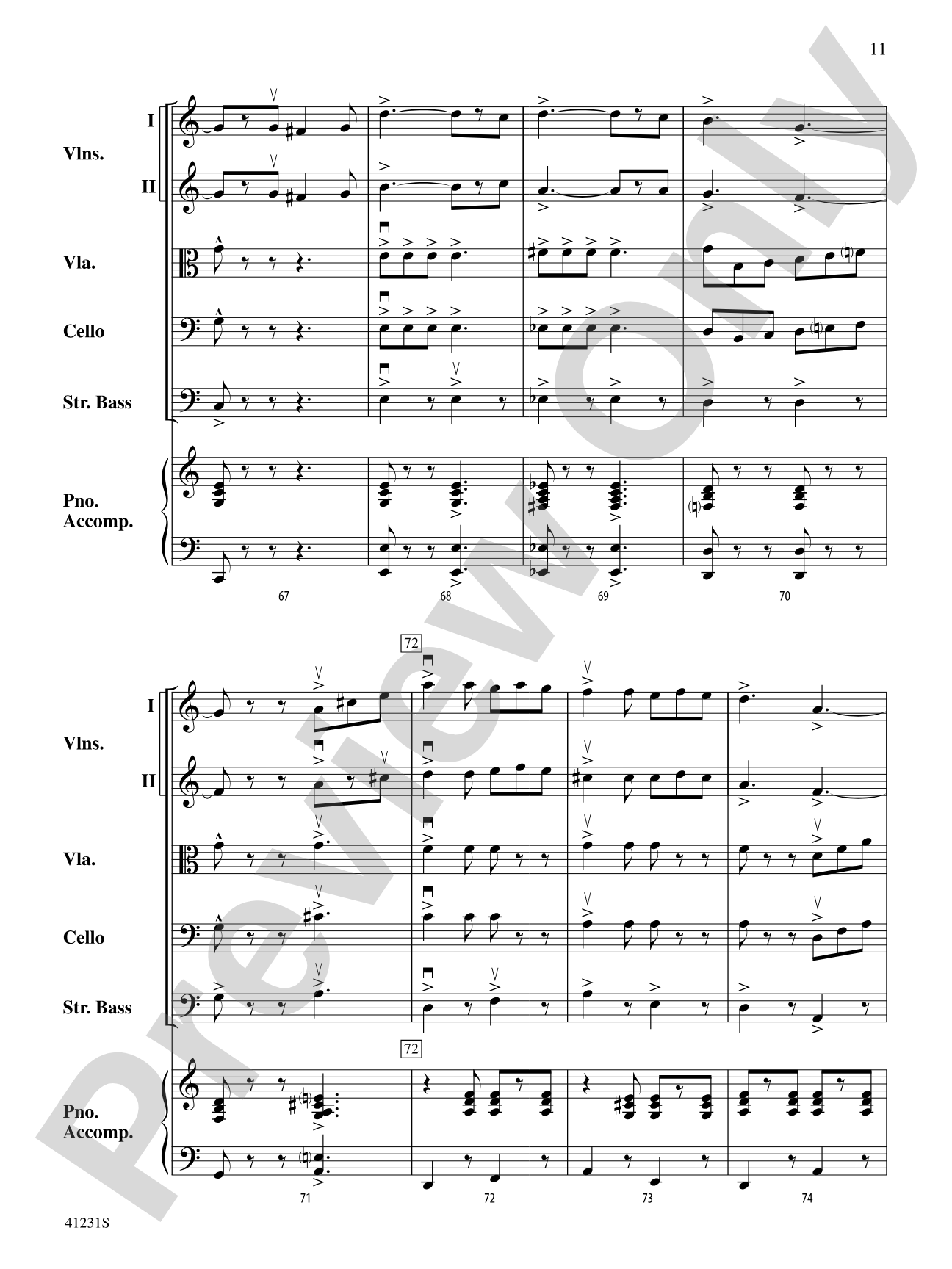 Let It Snow! Let It Snow! Let It Snow!: String Orchestra Conductor Score & Parts
