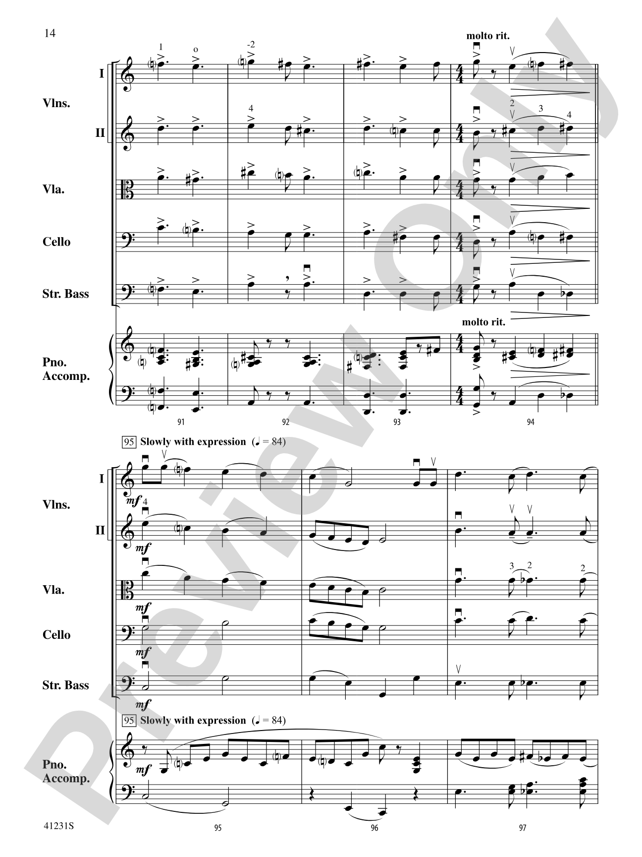 Let It Snow! Let It Snow! Let It Snow!: String Orchestra Conductor Score & Parts
