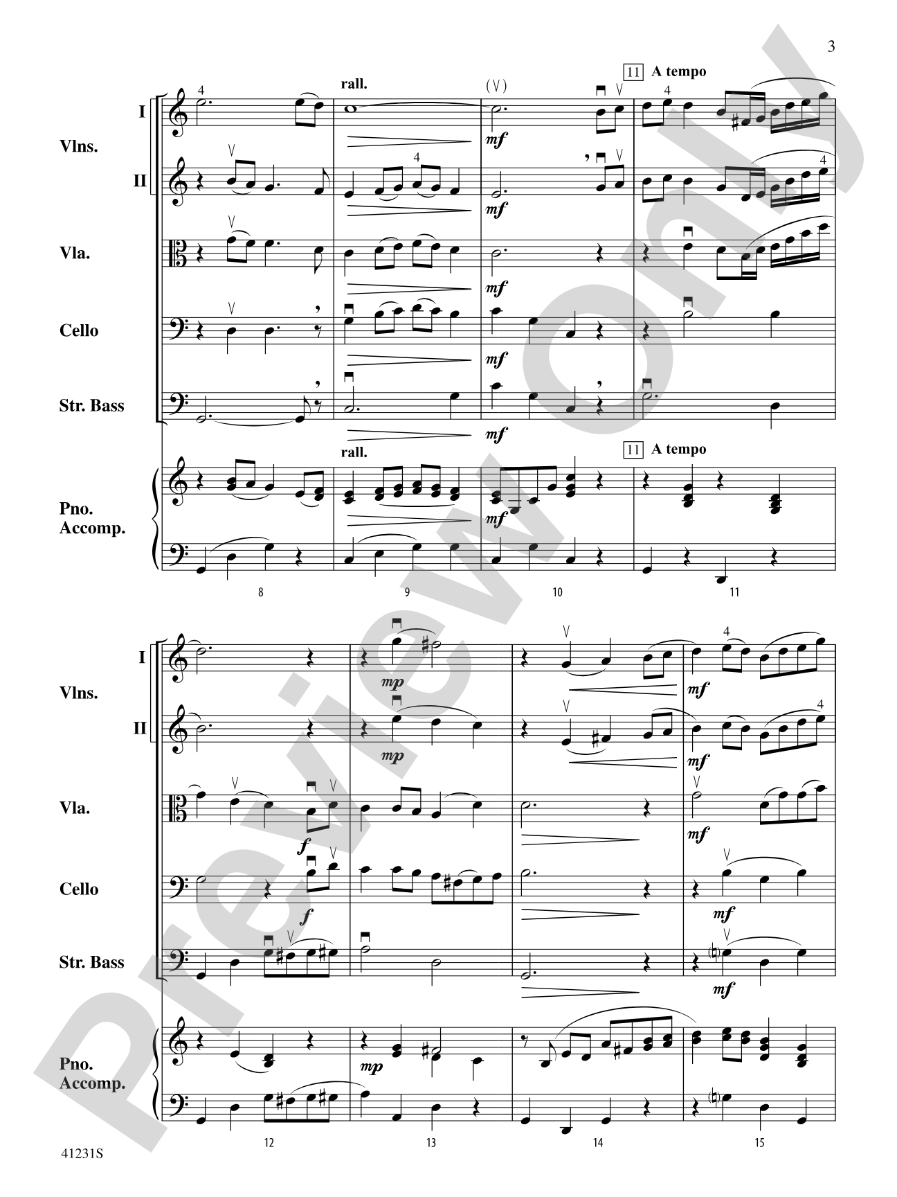 Let It Snow! Let It Snow! Let It Snow!: String Orchestra Conductor Score & Parts