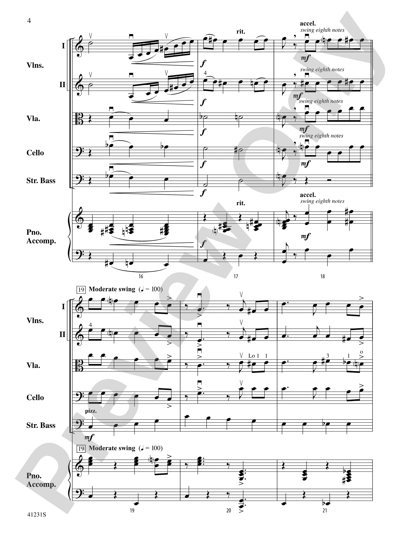 Let It Snow! Let It Snow! Let It Snow!: String Orchestra Conductor Score & Parts