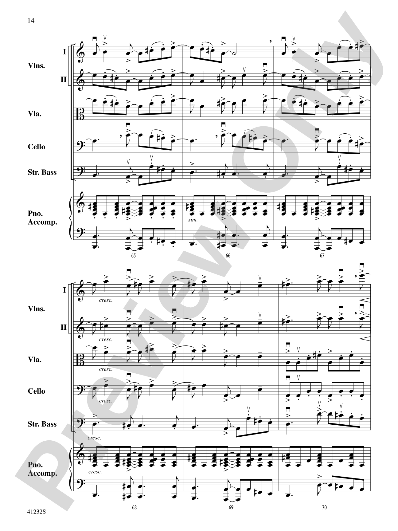 Pippin: String Orchestra Conductor Score & Parts