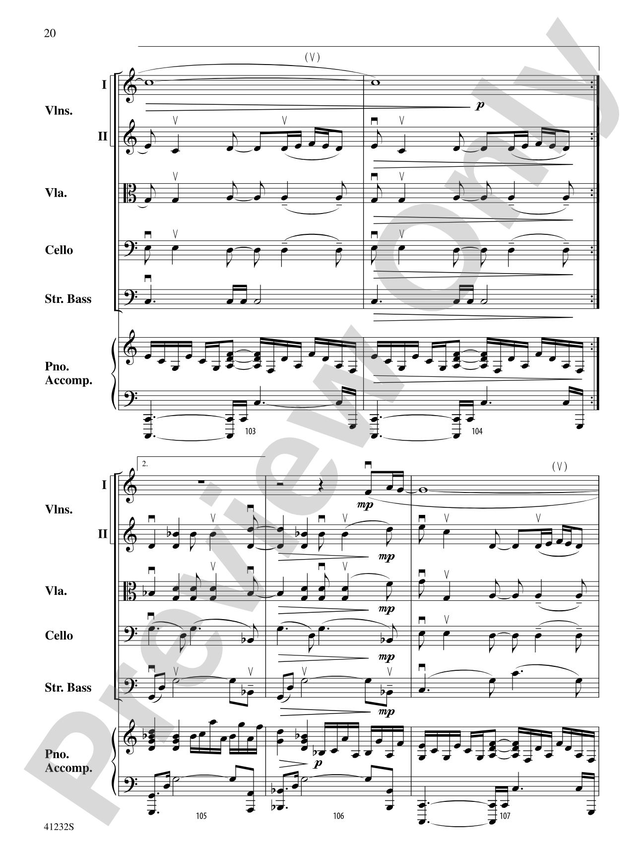 Pippin: String Orchestra Conductor Score & Parts