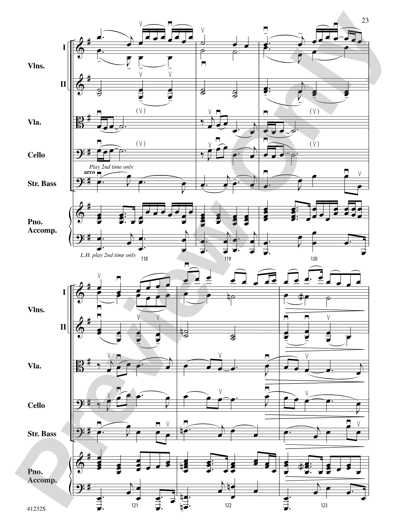 Pippin: String Orchestra Conductor Score & Parts