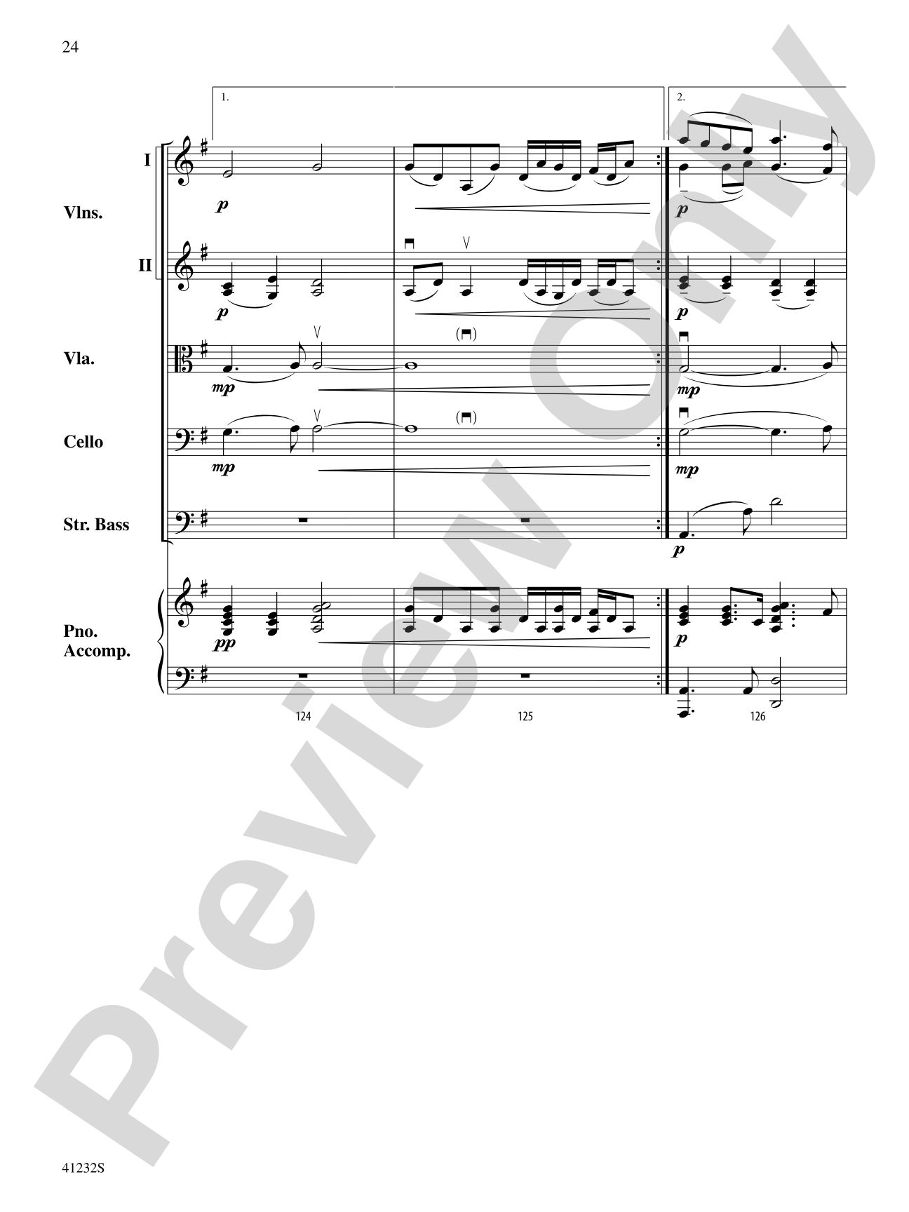 Pippin: String Orchestra Conductor Score & Parts