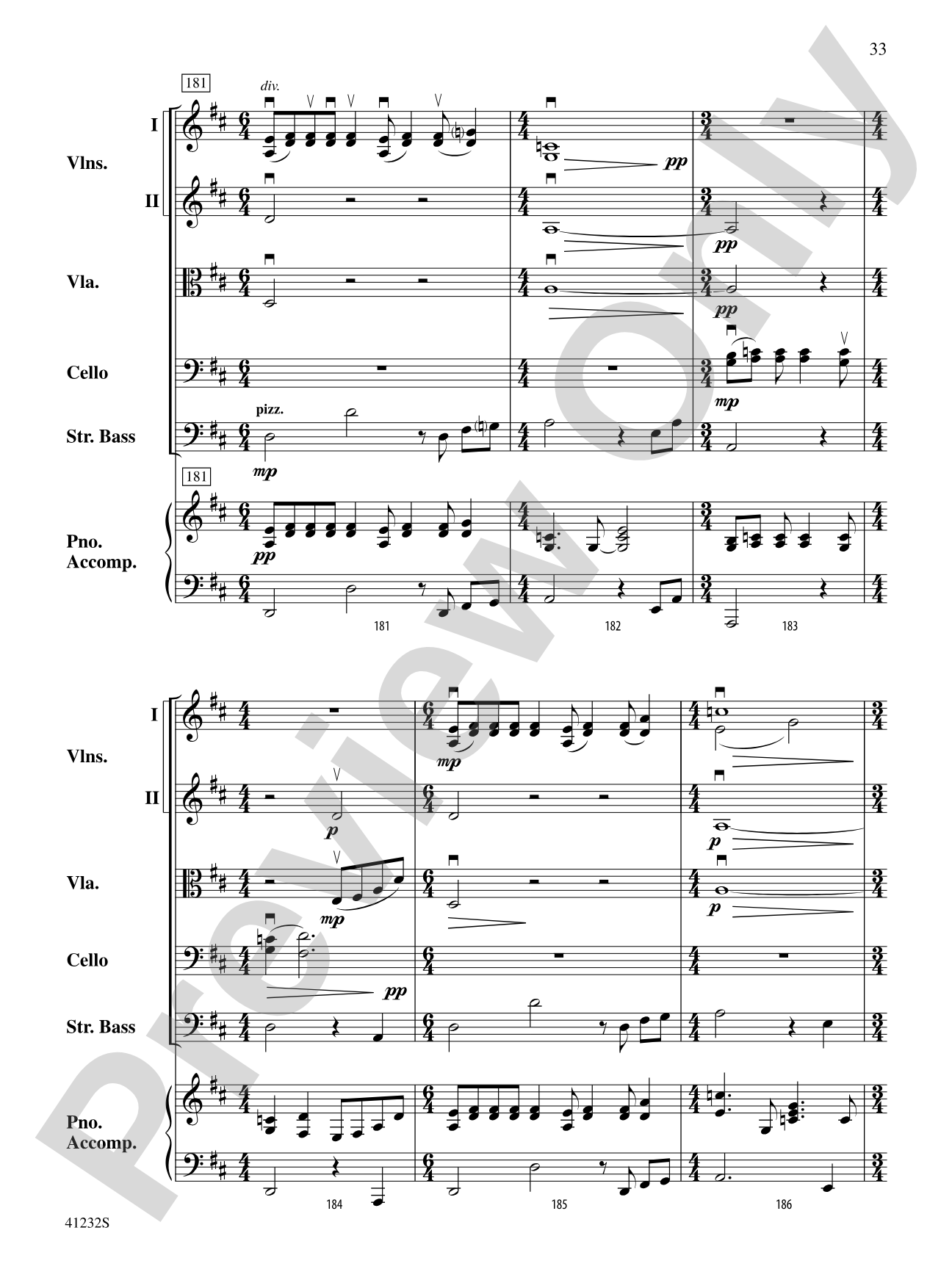 Pippin: String Orchestra Conductor Score & Parts
