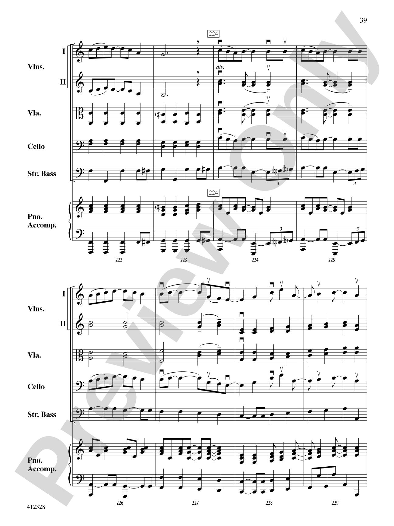 Pippin: String Orchestra Conductor Score & Parts