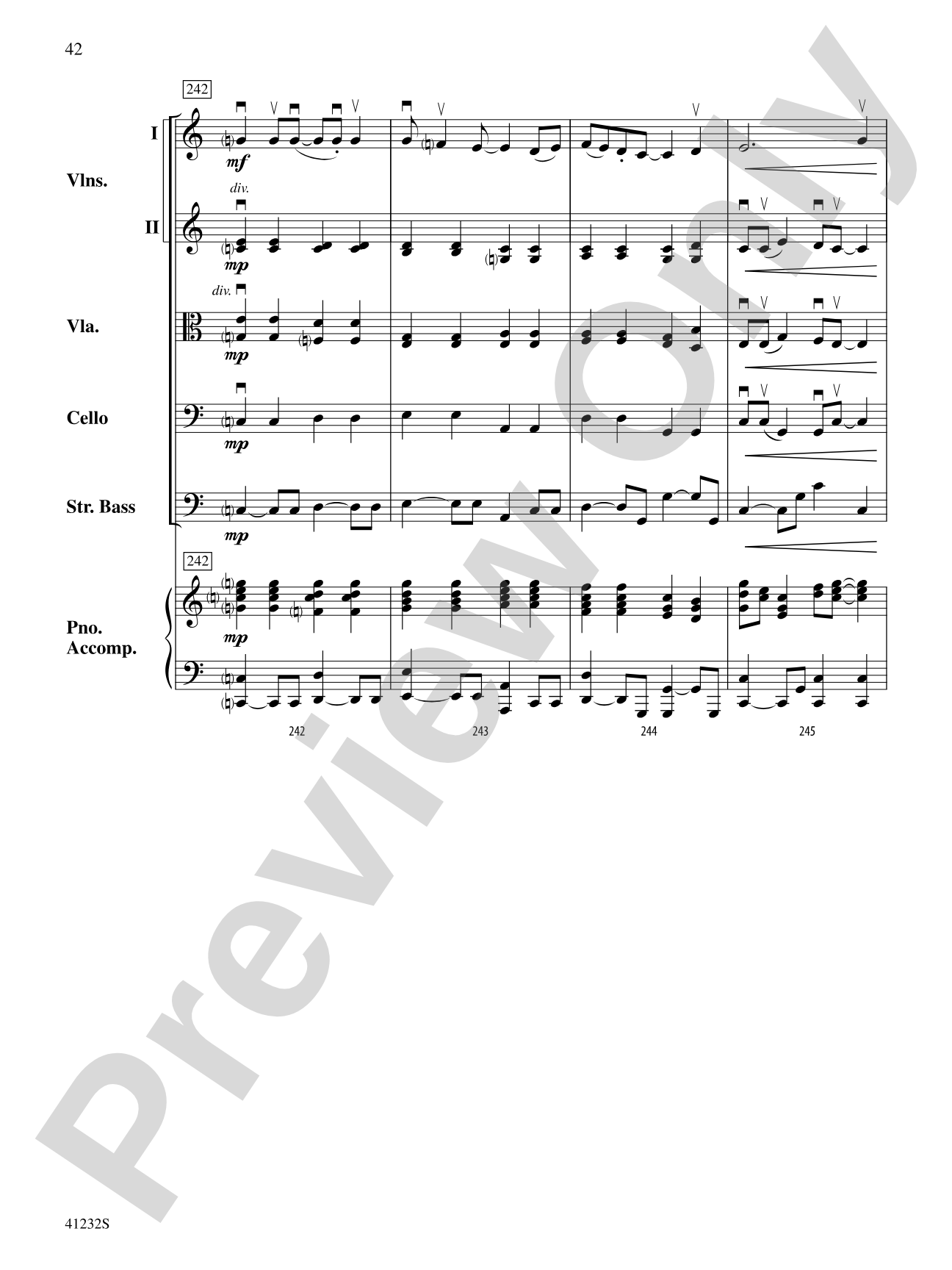 Pippin: String Orchestra Conductor Score & Parts
