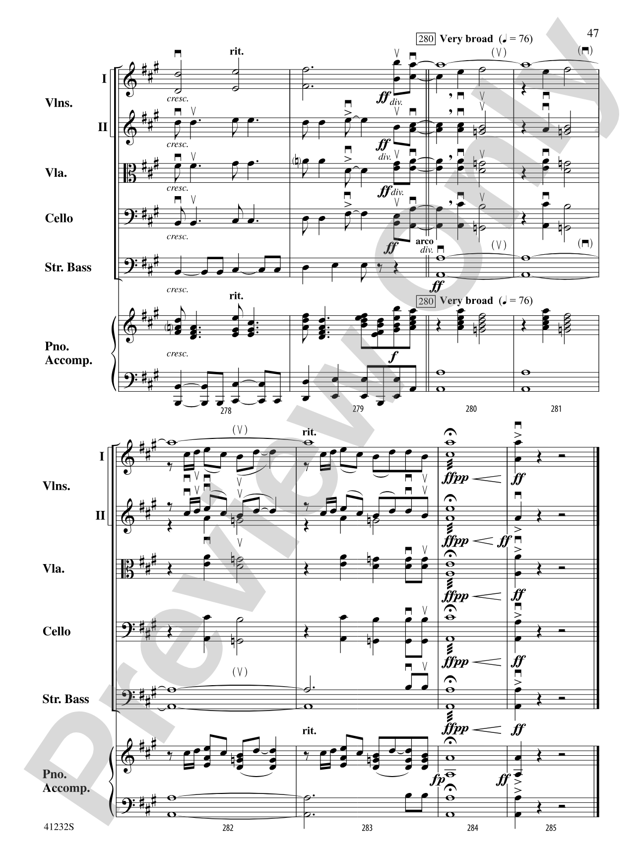 Pippin: String Orchestra Conductor Score & Parts