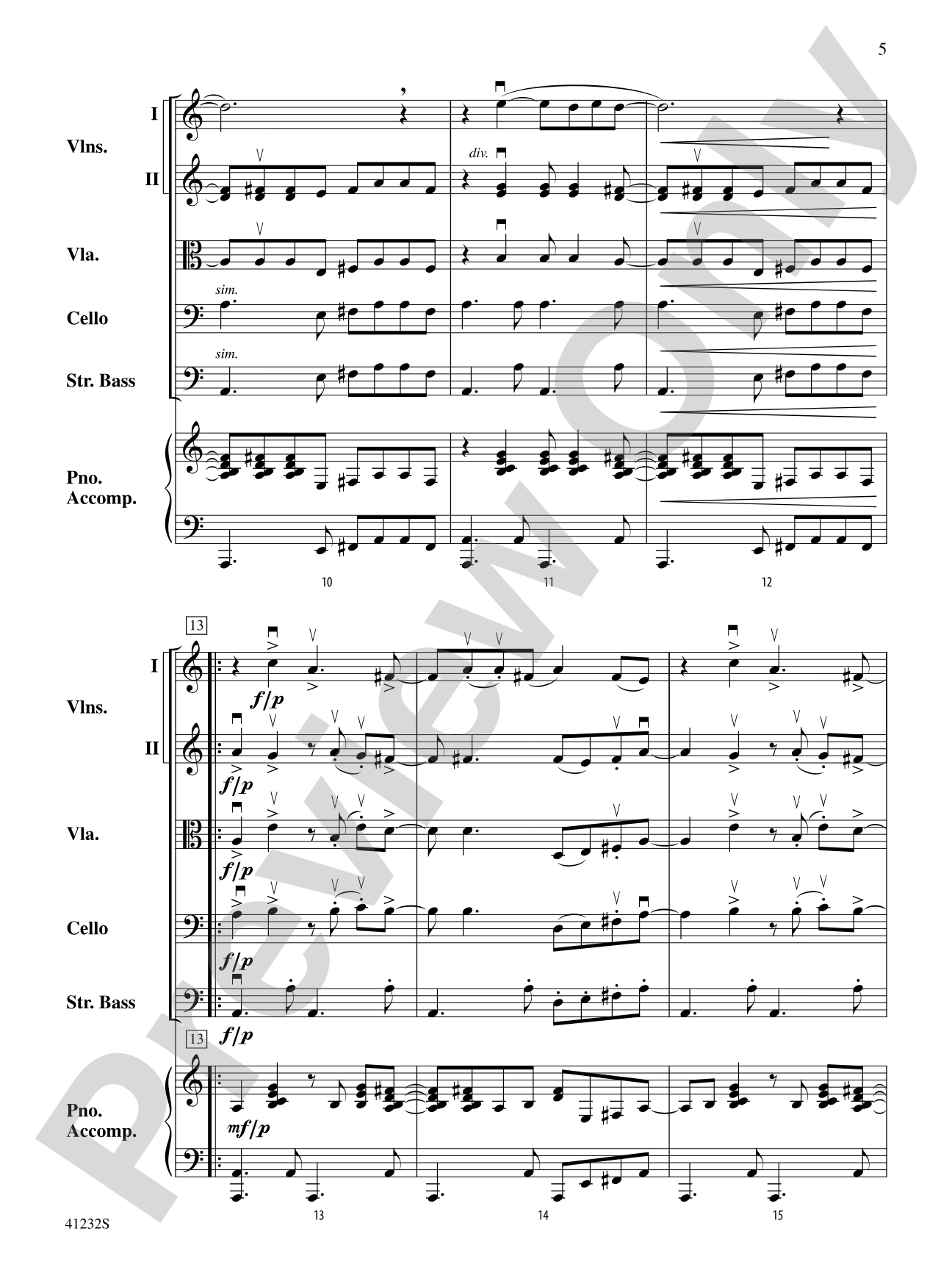 Pippin: String Orchestra Conductor Score & Parts