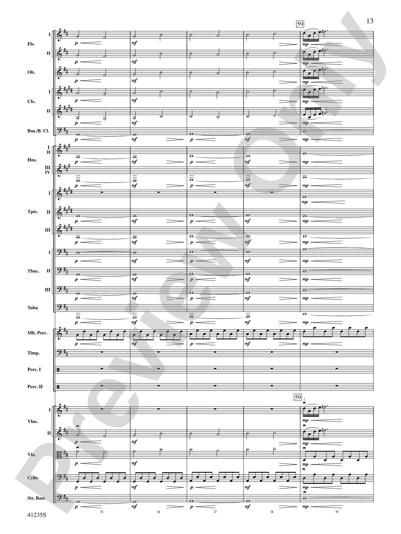 Beyond the Forest (from The Hobbit: The Desolation of Smaug): Score