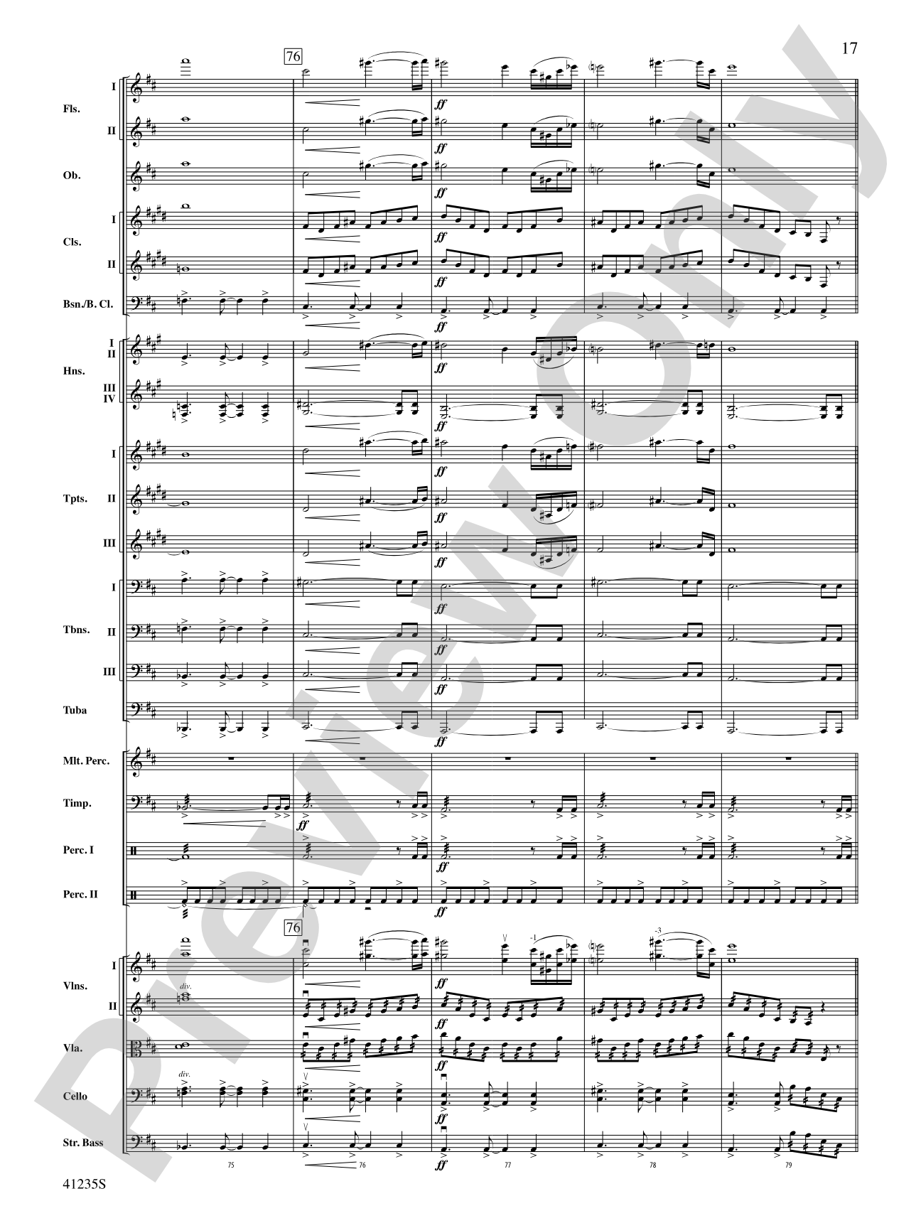 Beyond the Forest (from The Hobbit: The Desolation of Smaug): Score