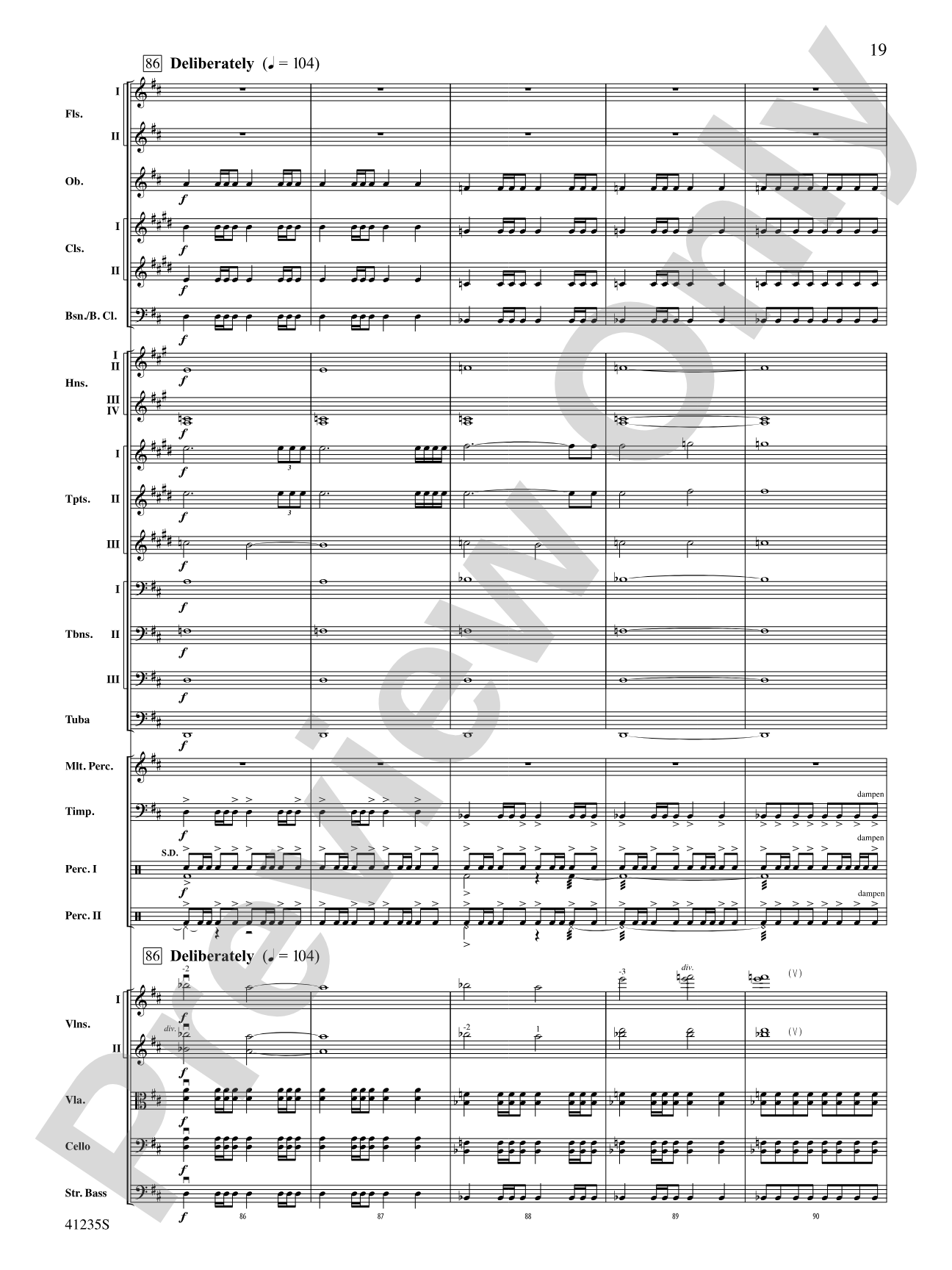 Beyond the Forest (from The Hobbit: The Desolation of Smaug): Score