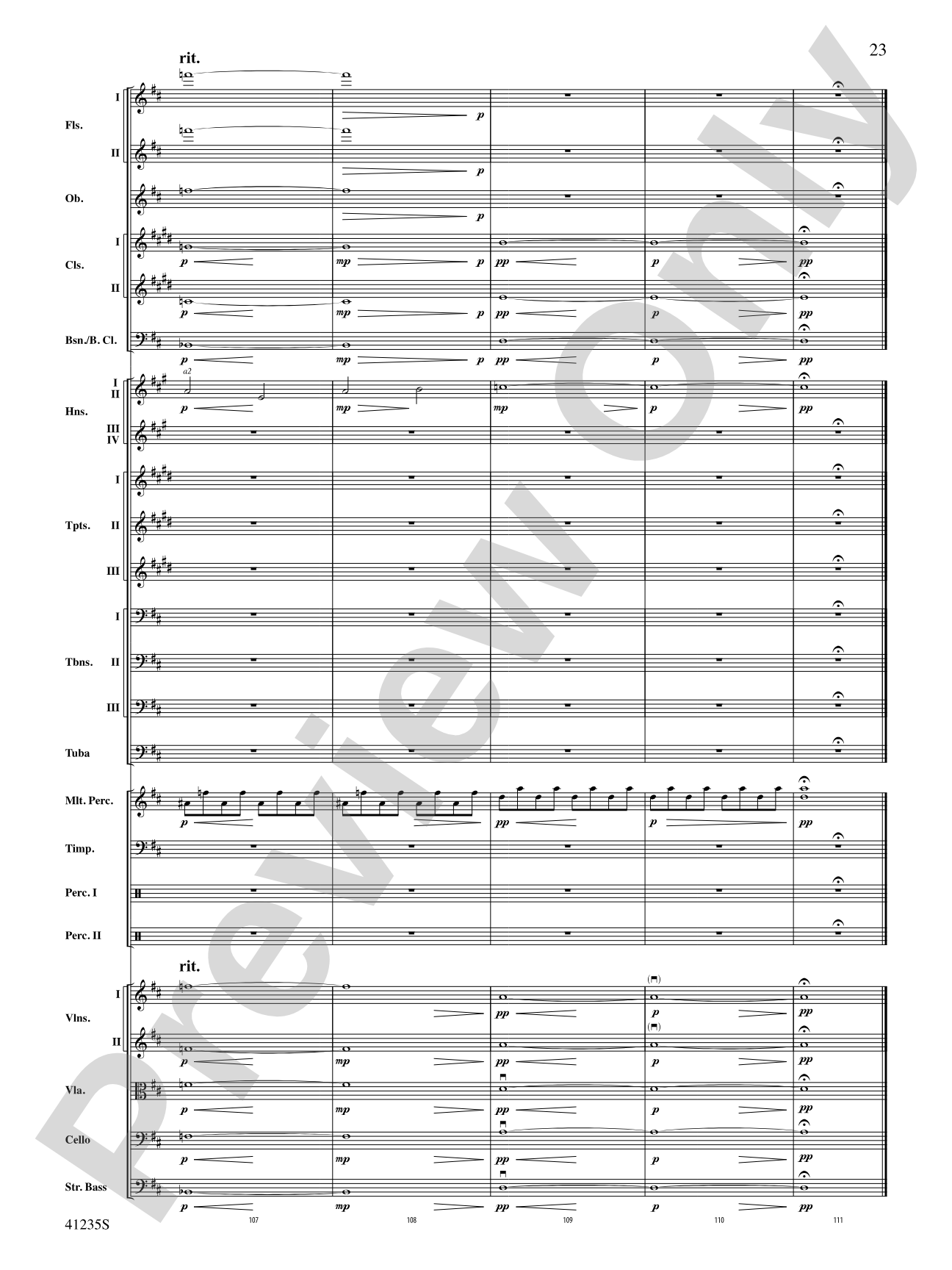 Beyond the Forest (from The Hobbit: The Desolation of Smaug): Score